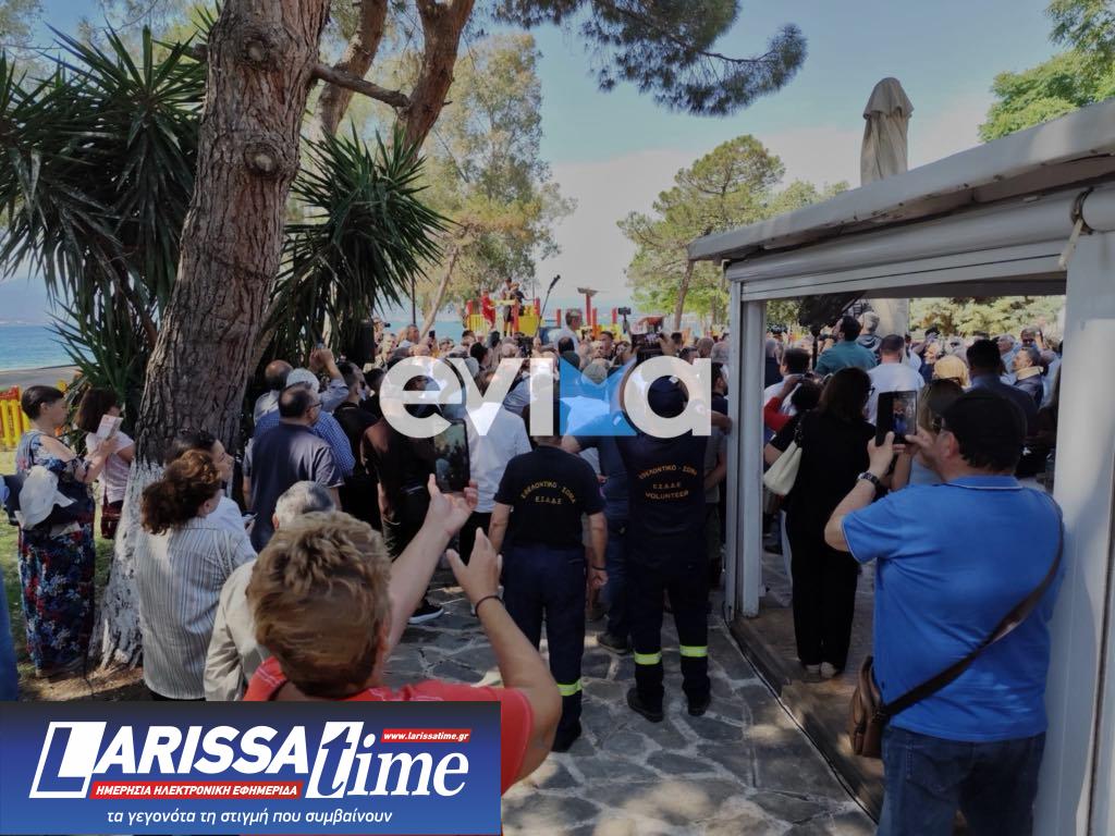 Στην Εύβοια ο Κυριάκος Μητσοτάκης: «Πρώτη προτεραιότητα η ακρίβεια και ο έλεγχος της αγοράς»-1