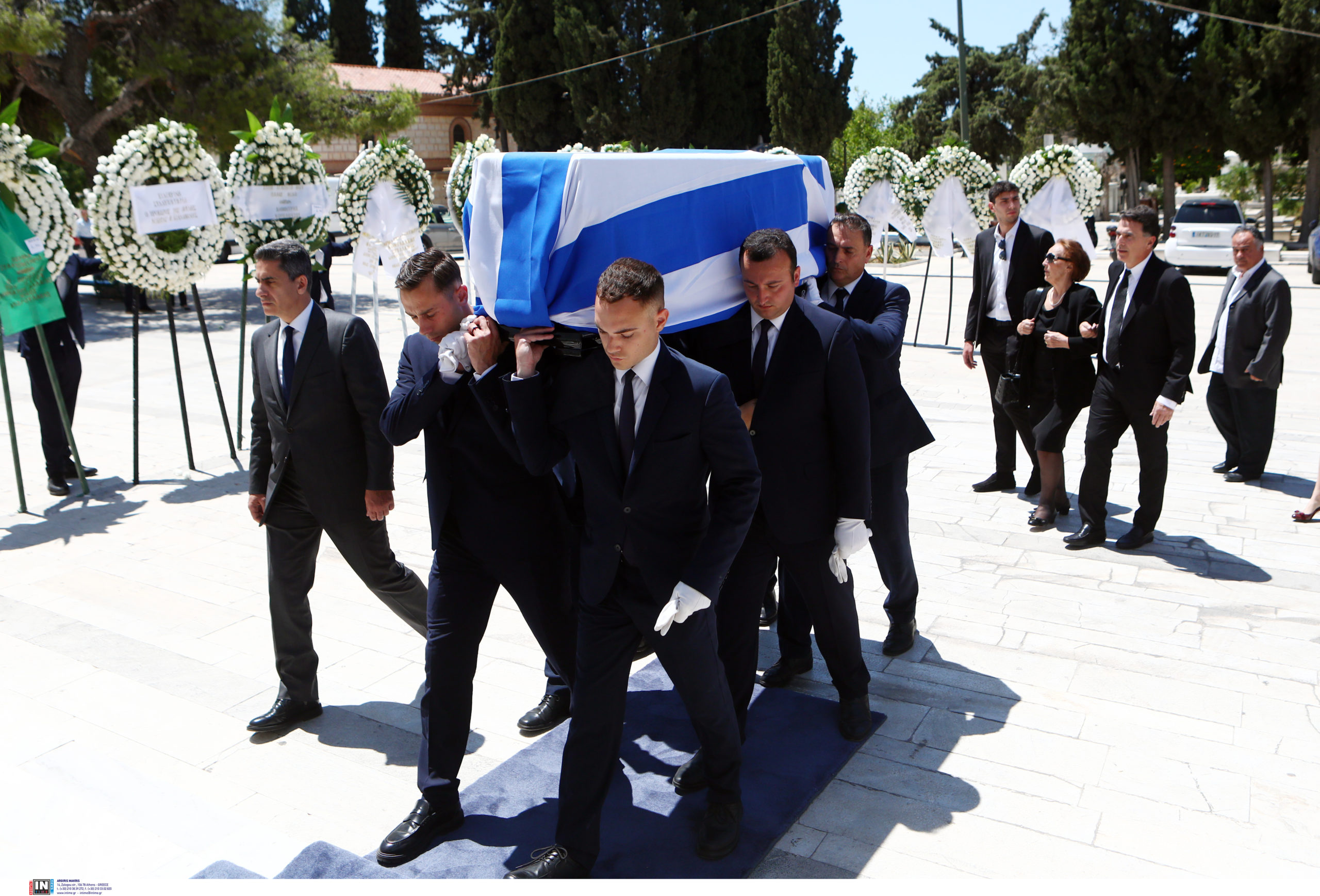 Χρήστος Ροκόφυλλος, κηδεία