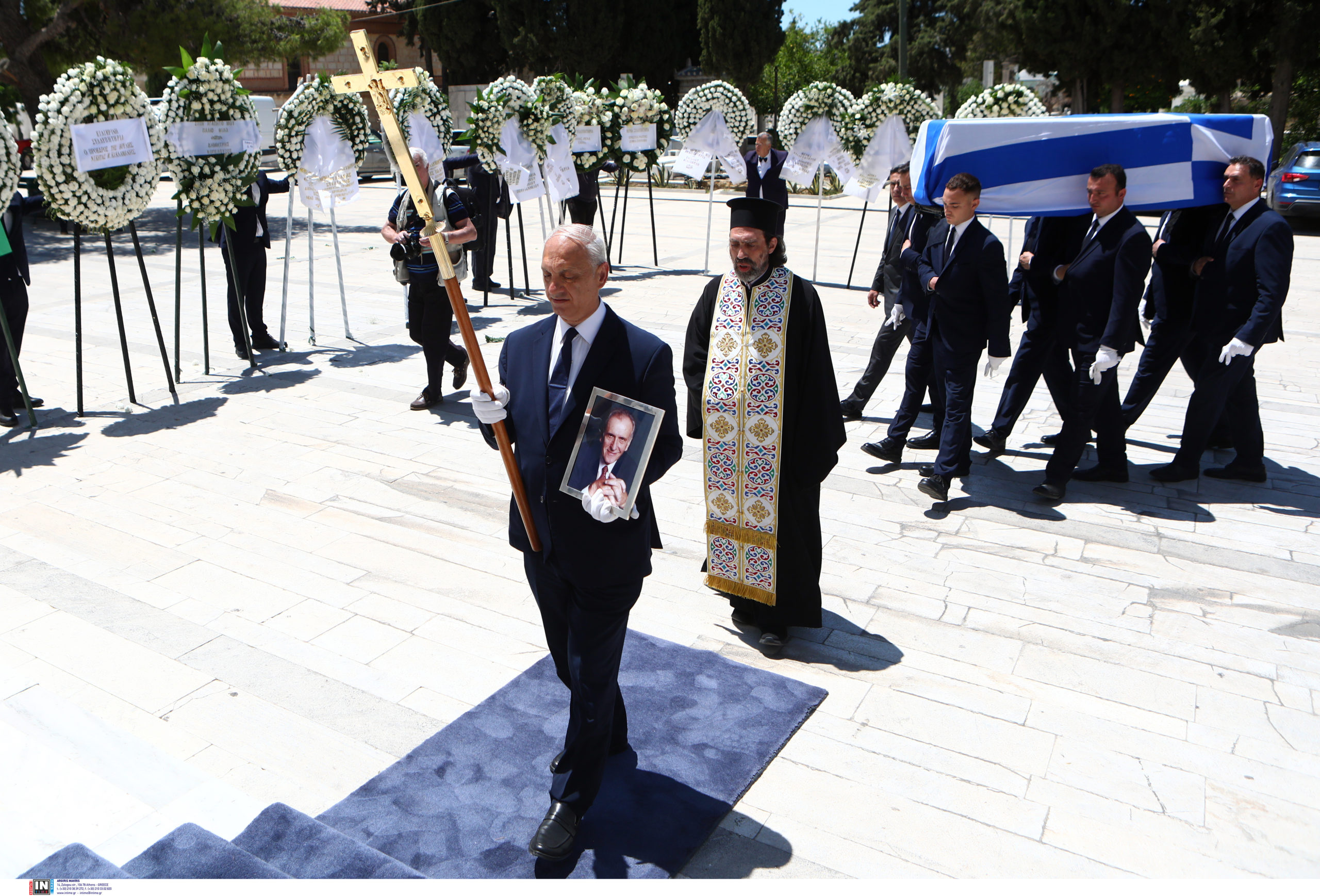 Χρήστος Ροκόφυλλος, κηδεία