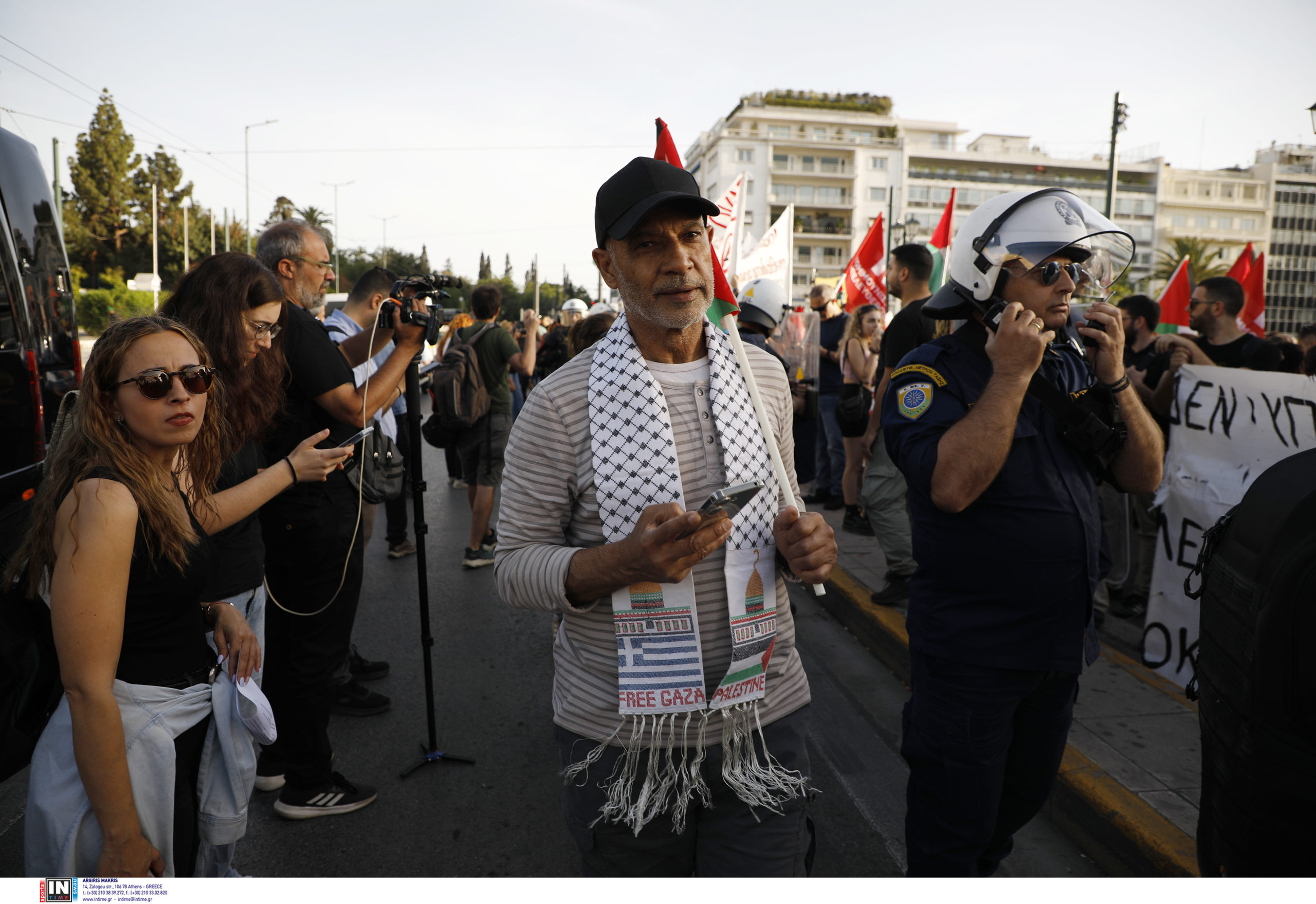  Σύνταγμα, Συγκέντρωση, Παλαιστίνη