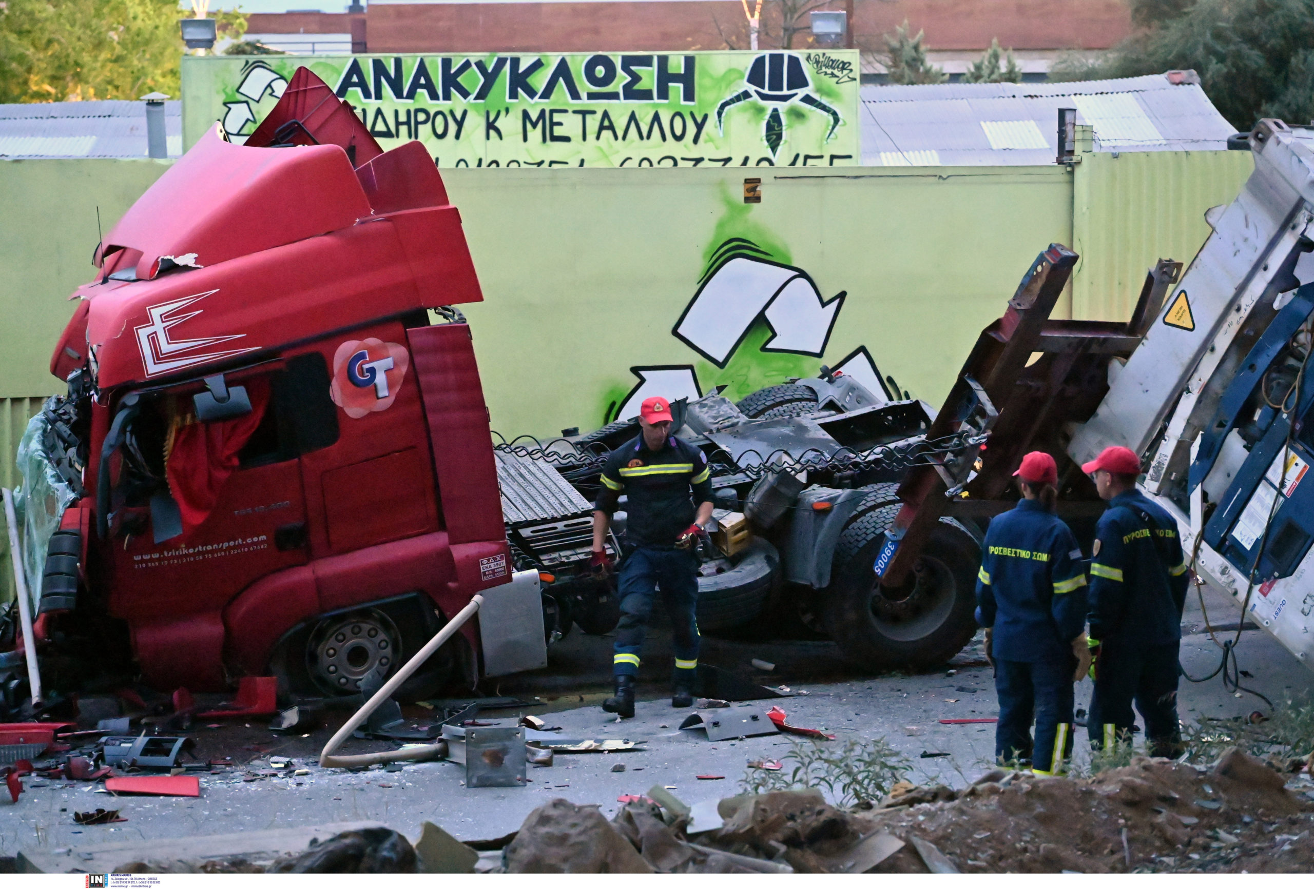 Τροχαίο, φορτηγό, Πέτρου Ράλλη