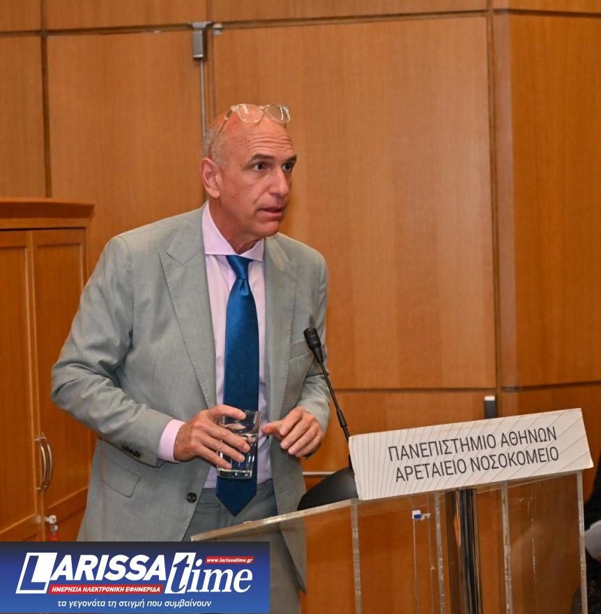 Αποκαλυπτήρια του αγάλματος «Αρεταίεια» του Γιώργου Πετρίδη στο Αρεταίειο Νοσοκομείο