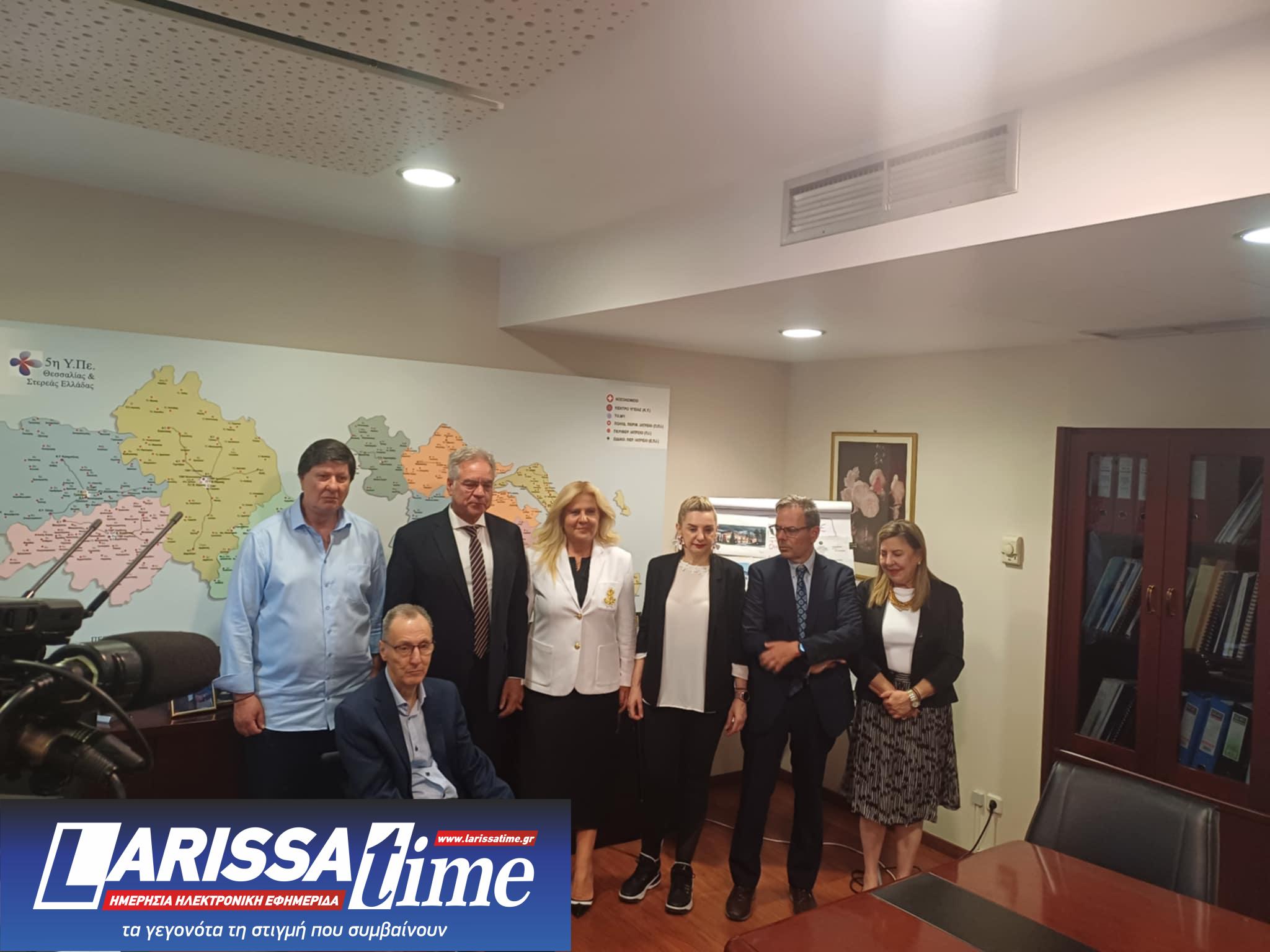 Η ορκωμοσία των πέντε νέων διοικητών νοσοκομείων της Θεσσαλίας -Μαίρη Κουτσιούμπα στο πανεπιστημιακό(ΦΩΤΟ)