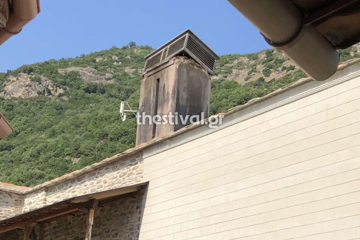 Σίμωνος πέτρας Άγιο Όρος σεισμός