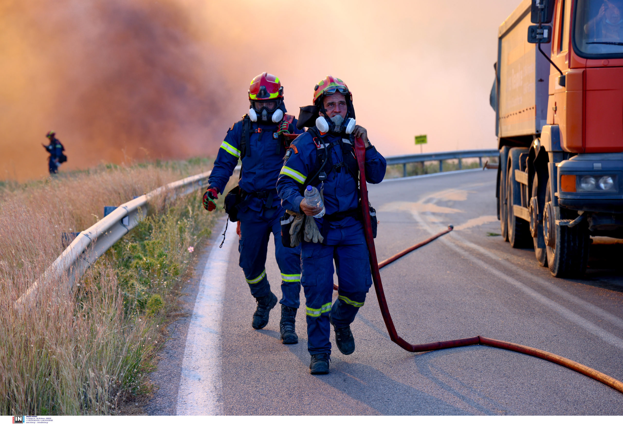 Χίος, φωτιά