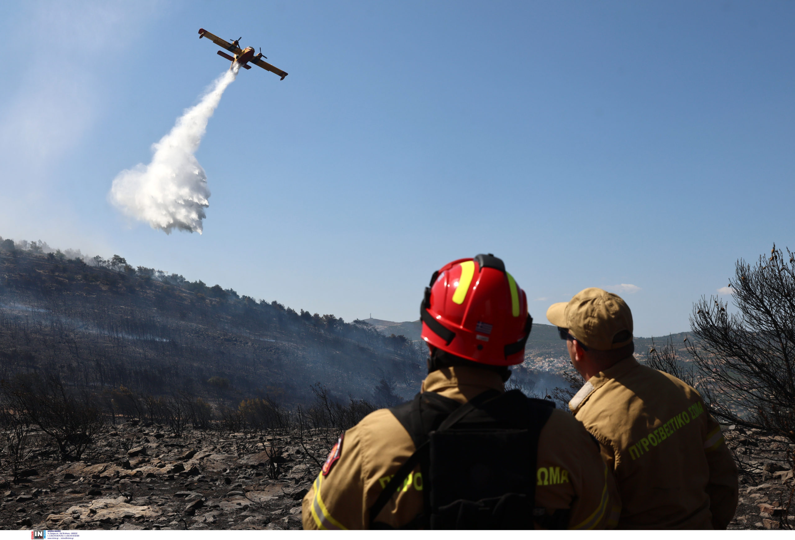φωτιά, Μαραθώνας 