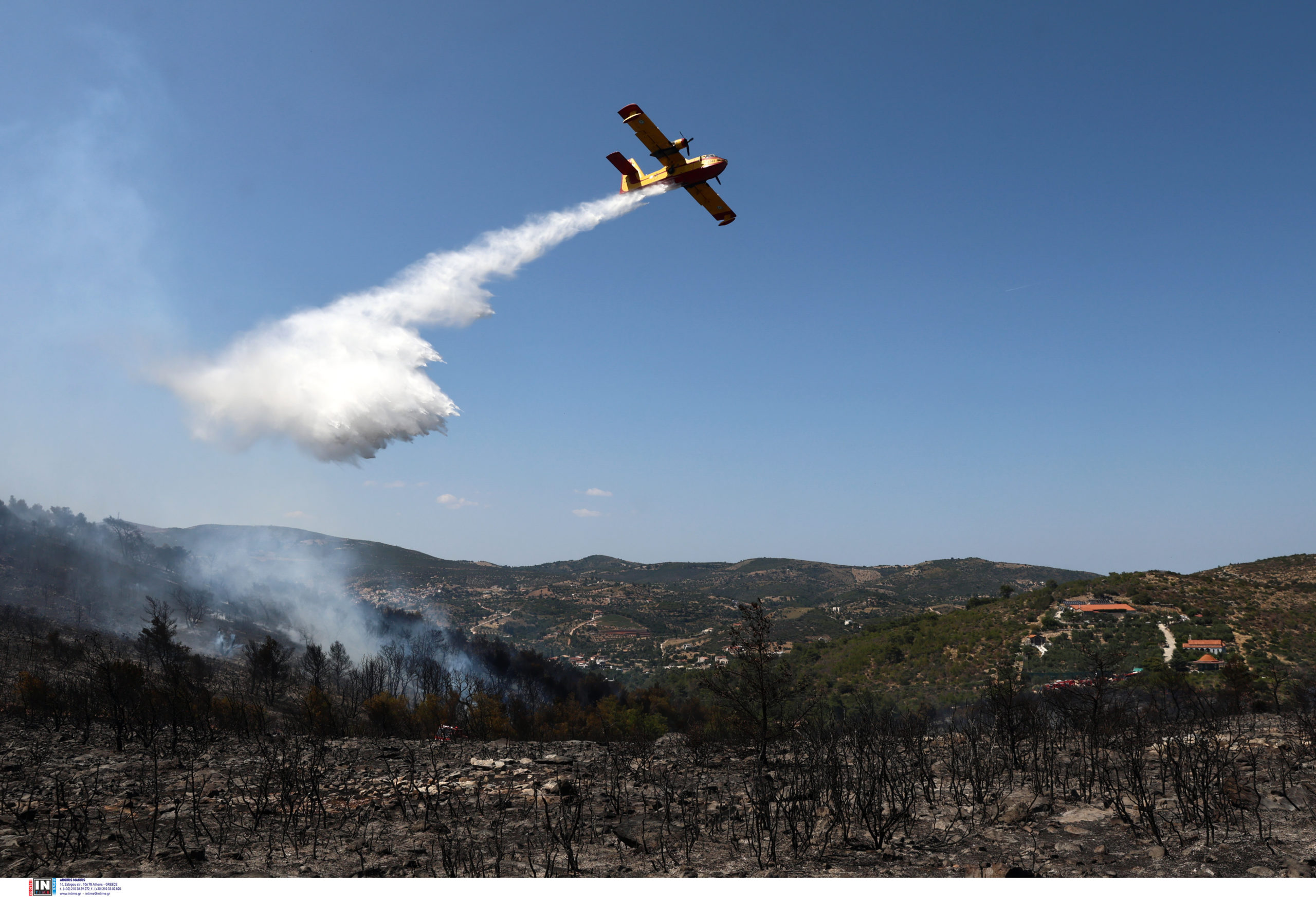 φωτιά, Μαραθώνας 
