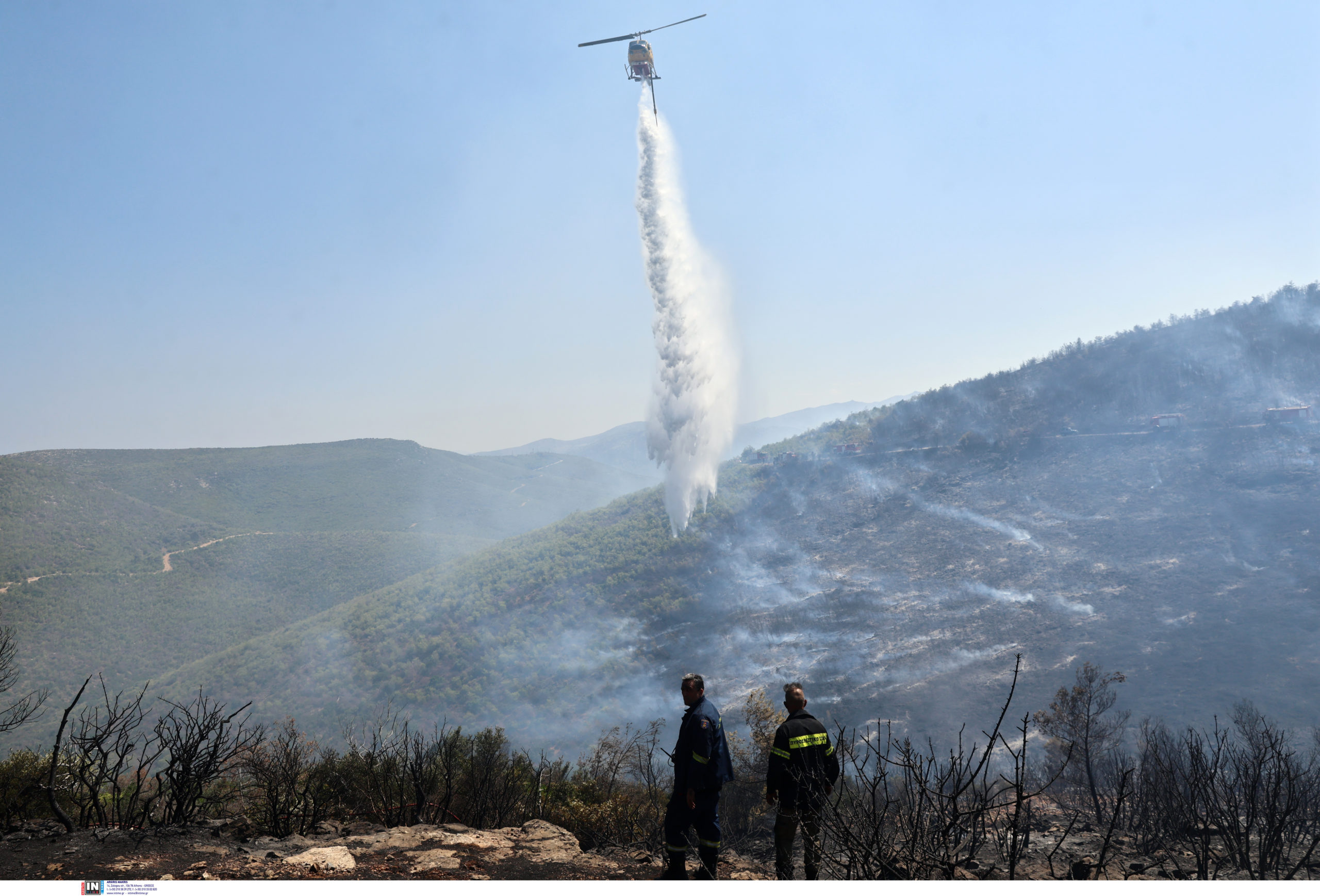 φωτιά, Μαραθώνας 