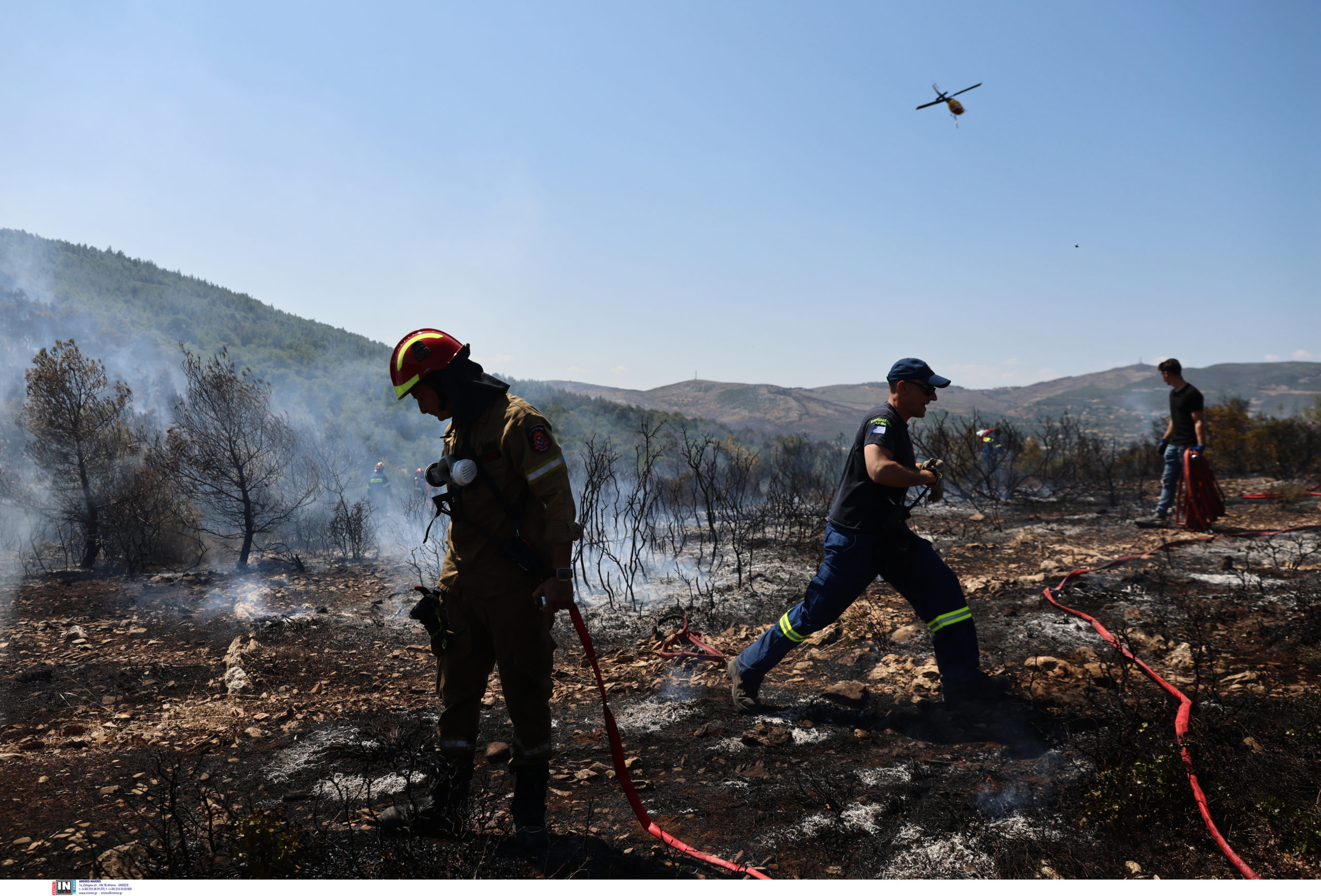 φωτιά, Μαραθώνας