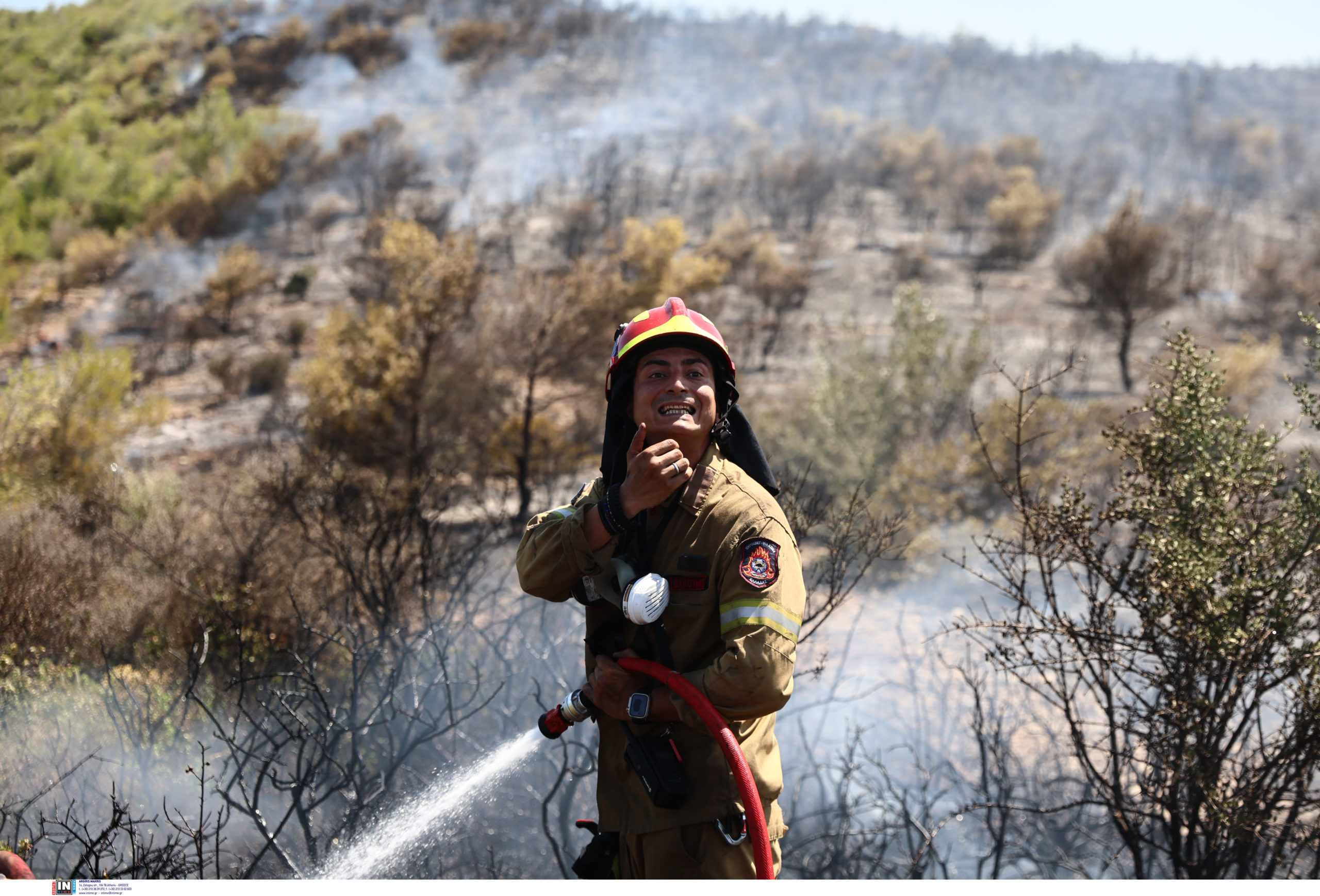 φωτιά, Μαραθώνας