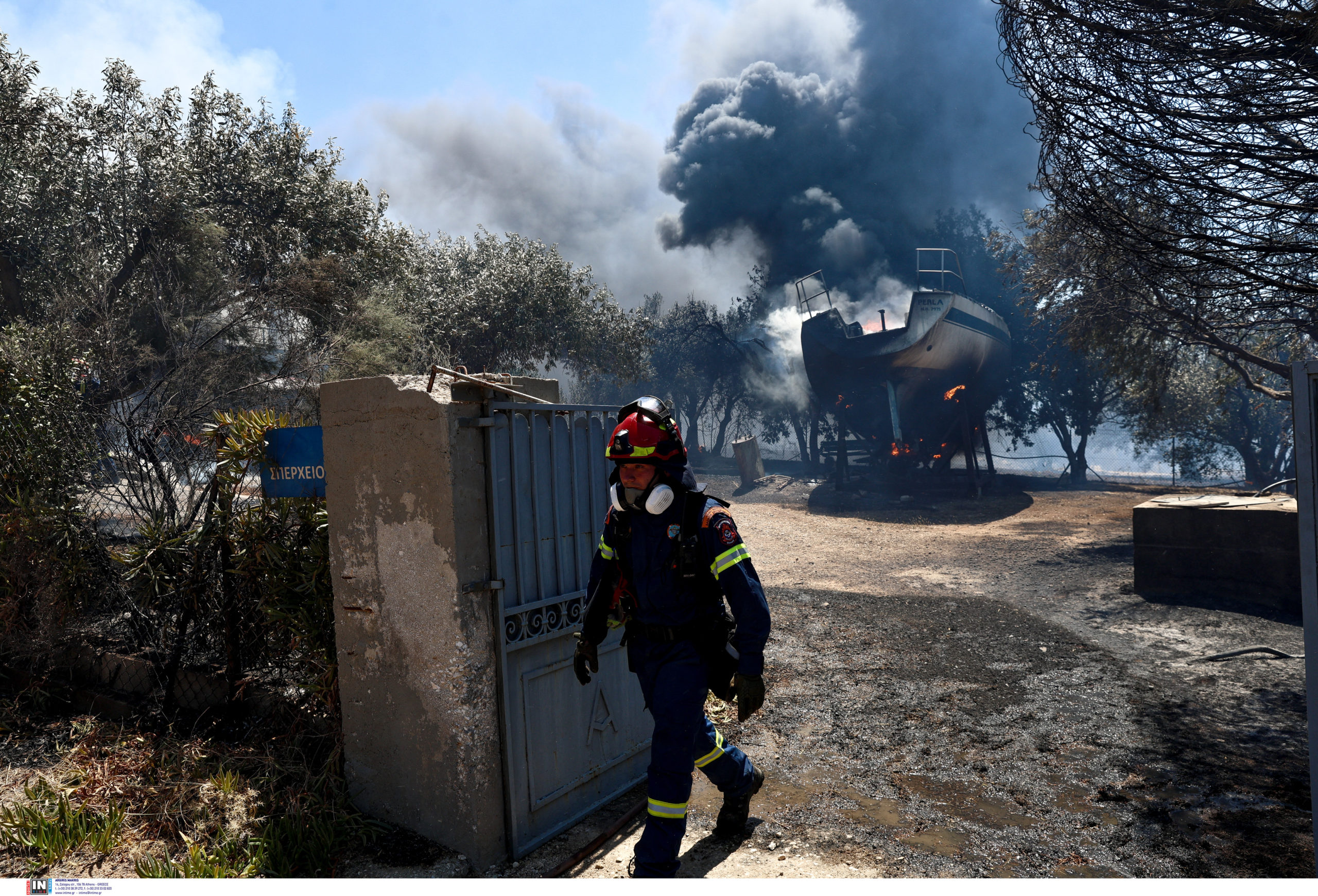 φωτιά, Παλαιά Φώκαια