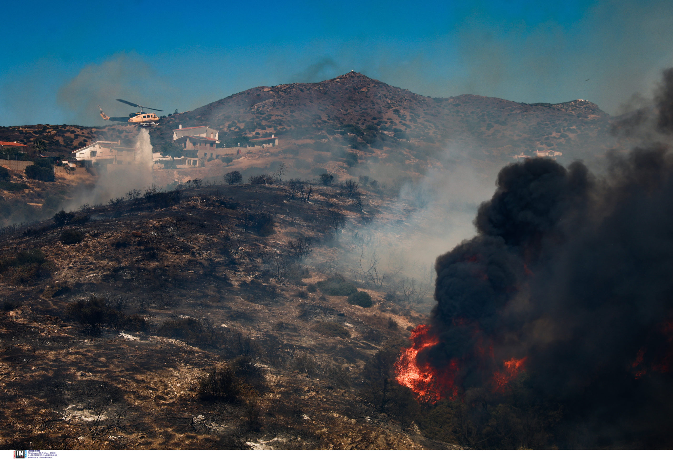 φωτιά, Παλαιά Φώκαια