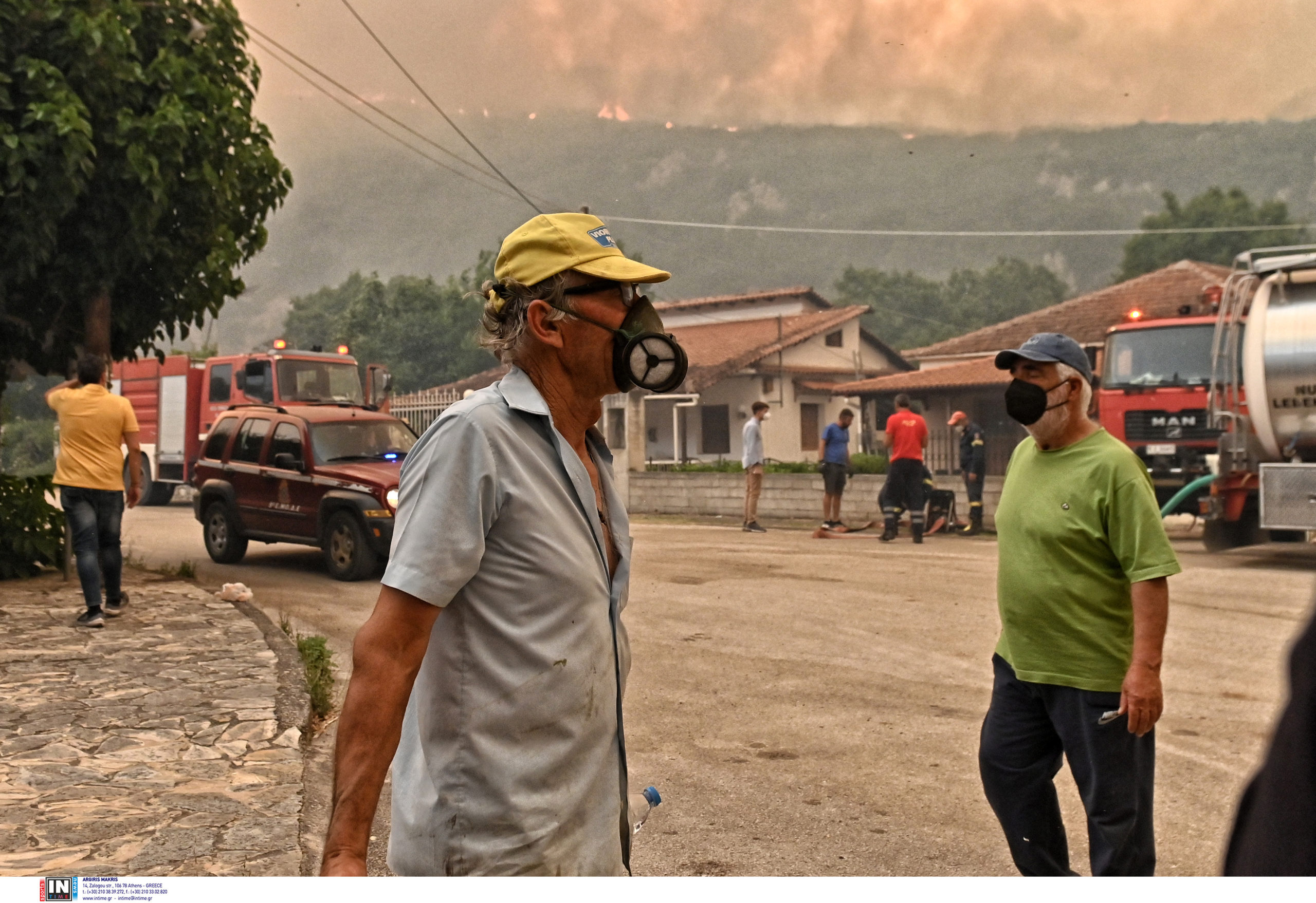 φωτιά, Κορινθία