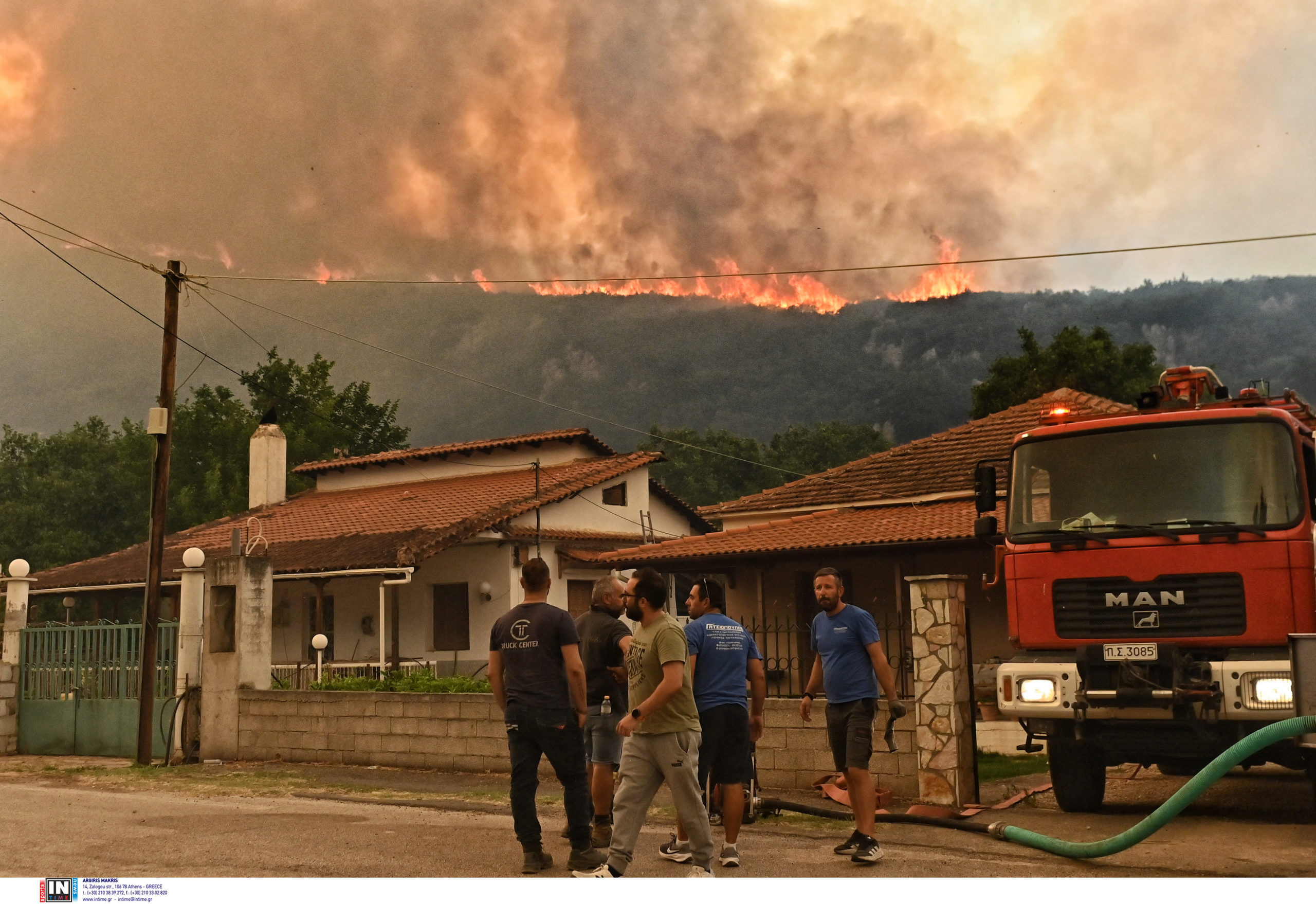 φωτιά, Κορινθία