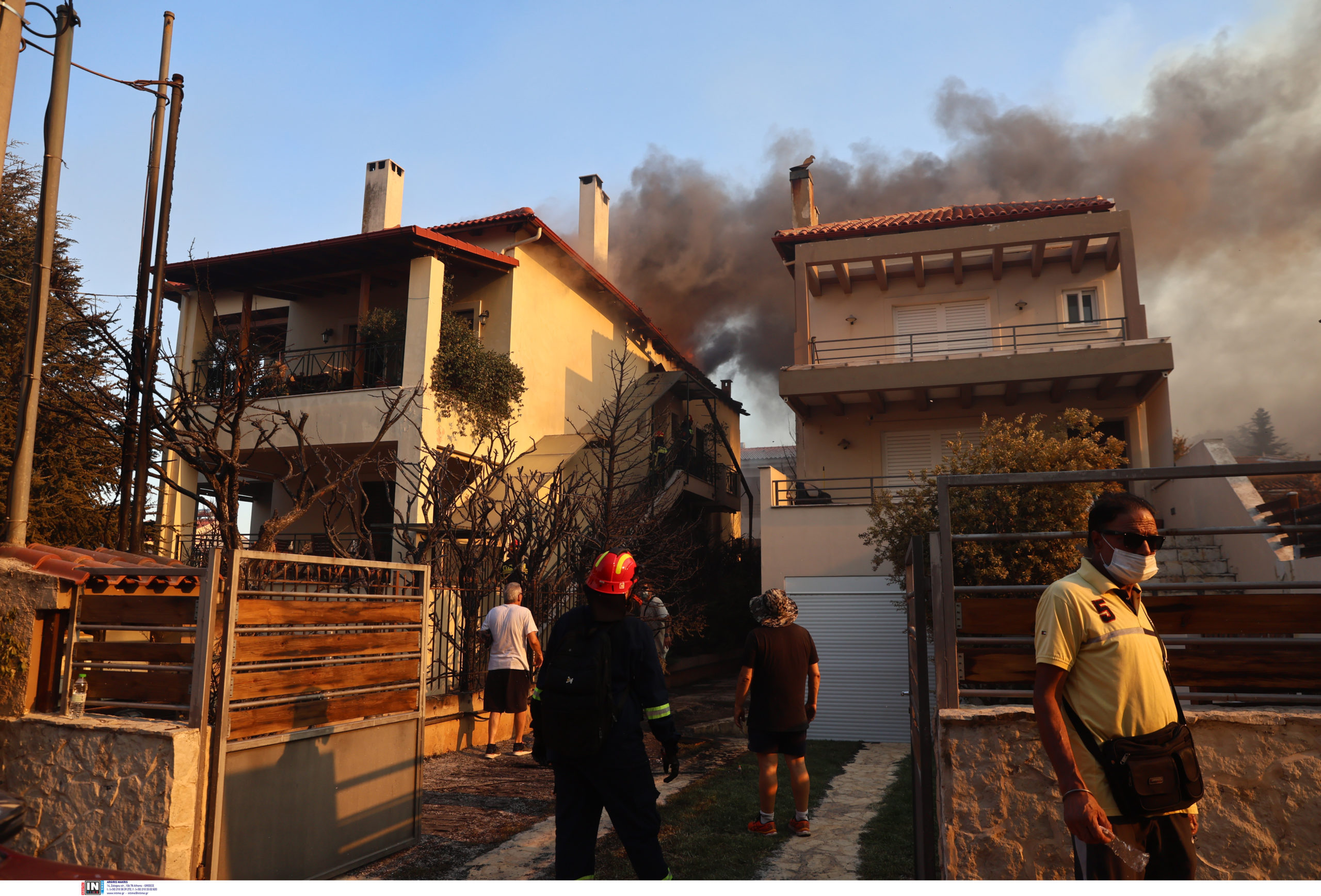 φωτιά, Κρυονέρι, Αττική, Δροσοπηγή