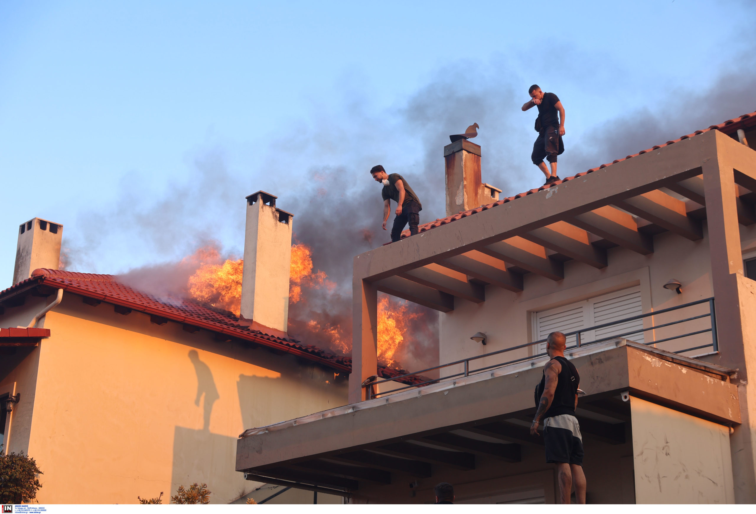 φωτιά, Κρυονέρι, Αττική, Δροσοπηγή