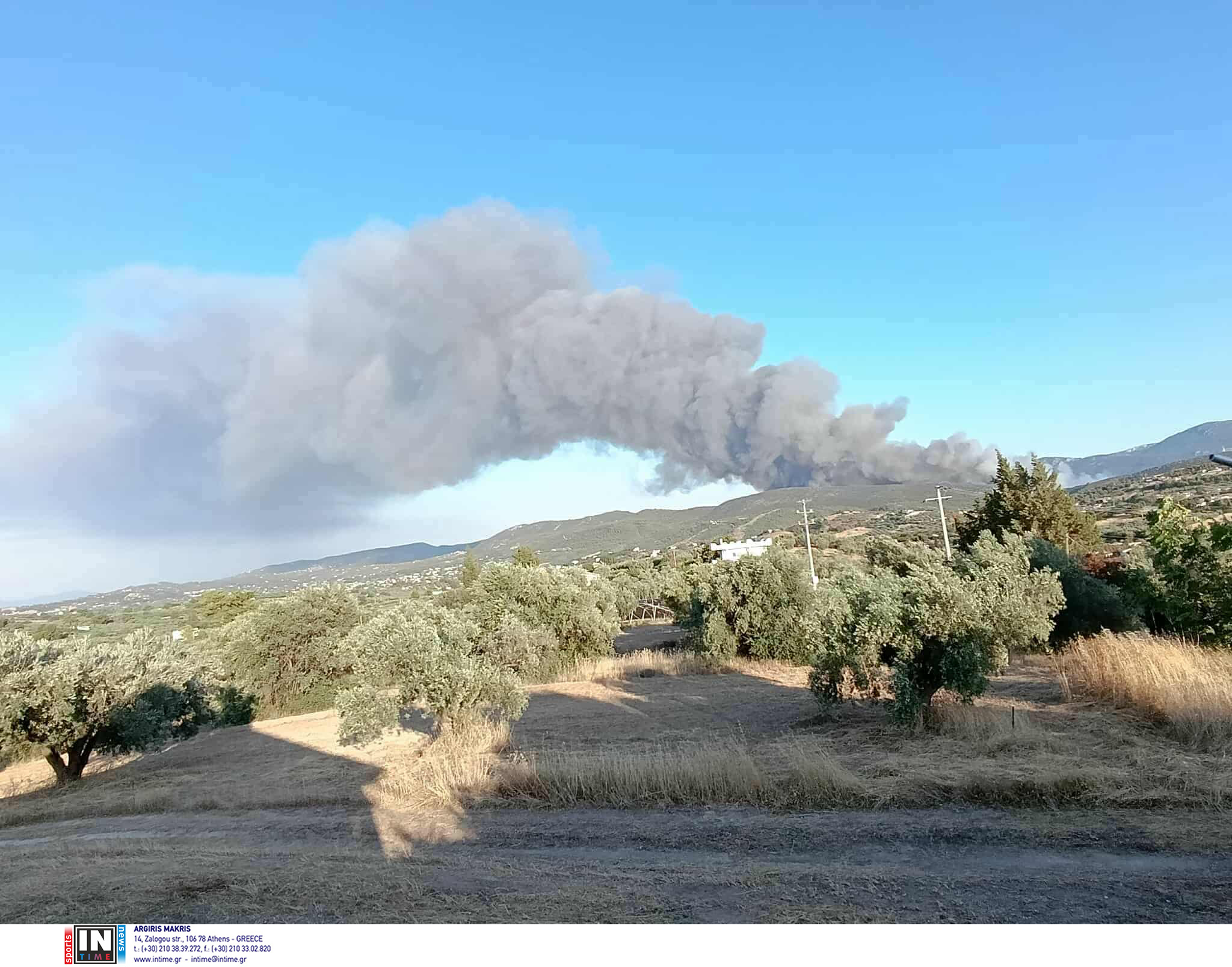 φωτιά, Ωρωπός 