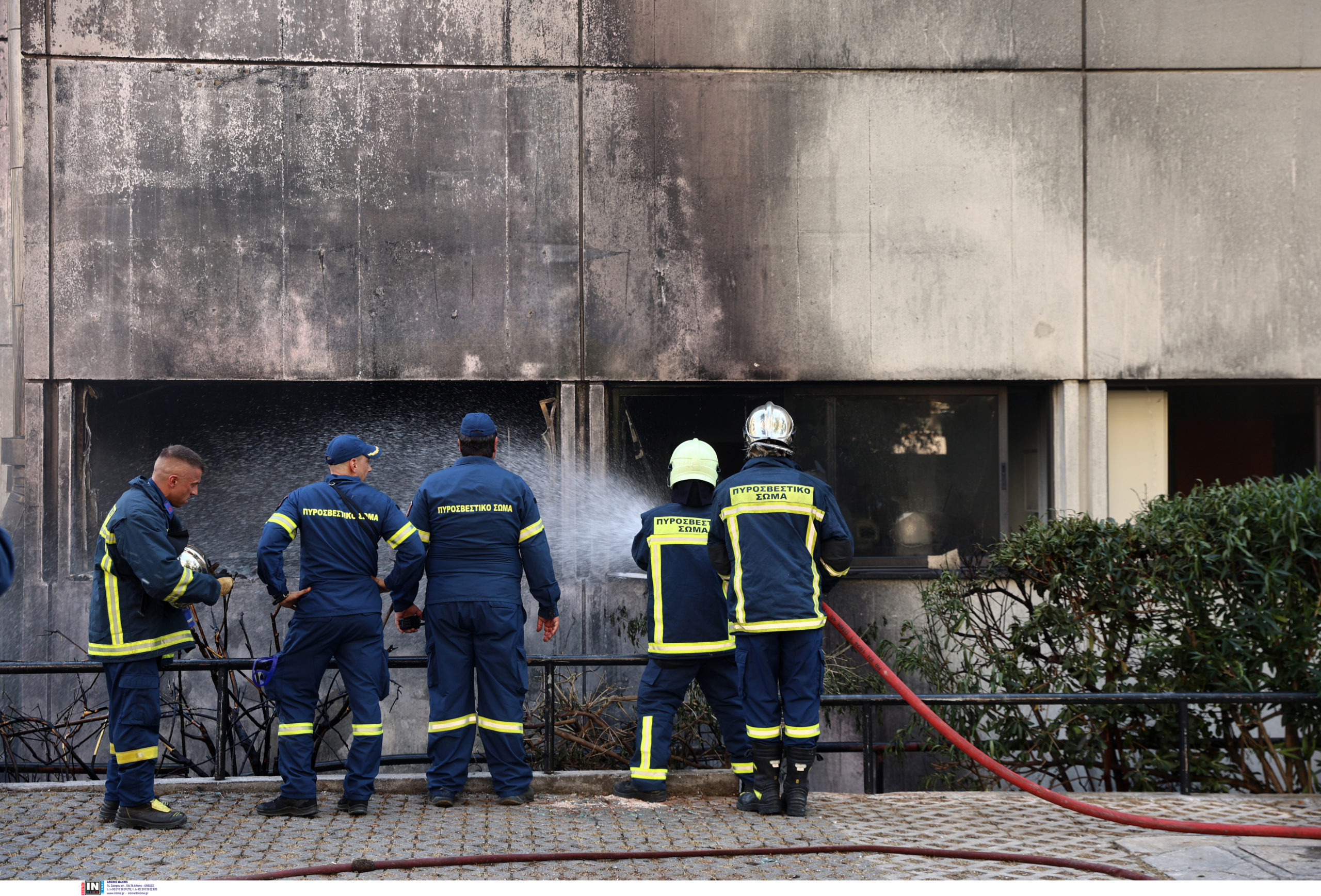 φωτιά, ιδιωτική κλινική, Μεσογείων, νοσοκομείο