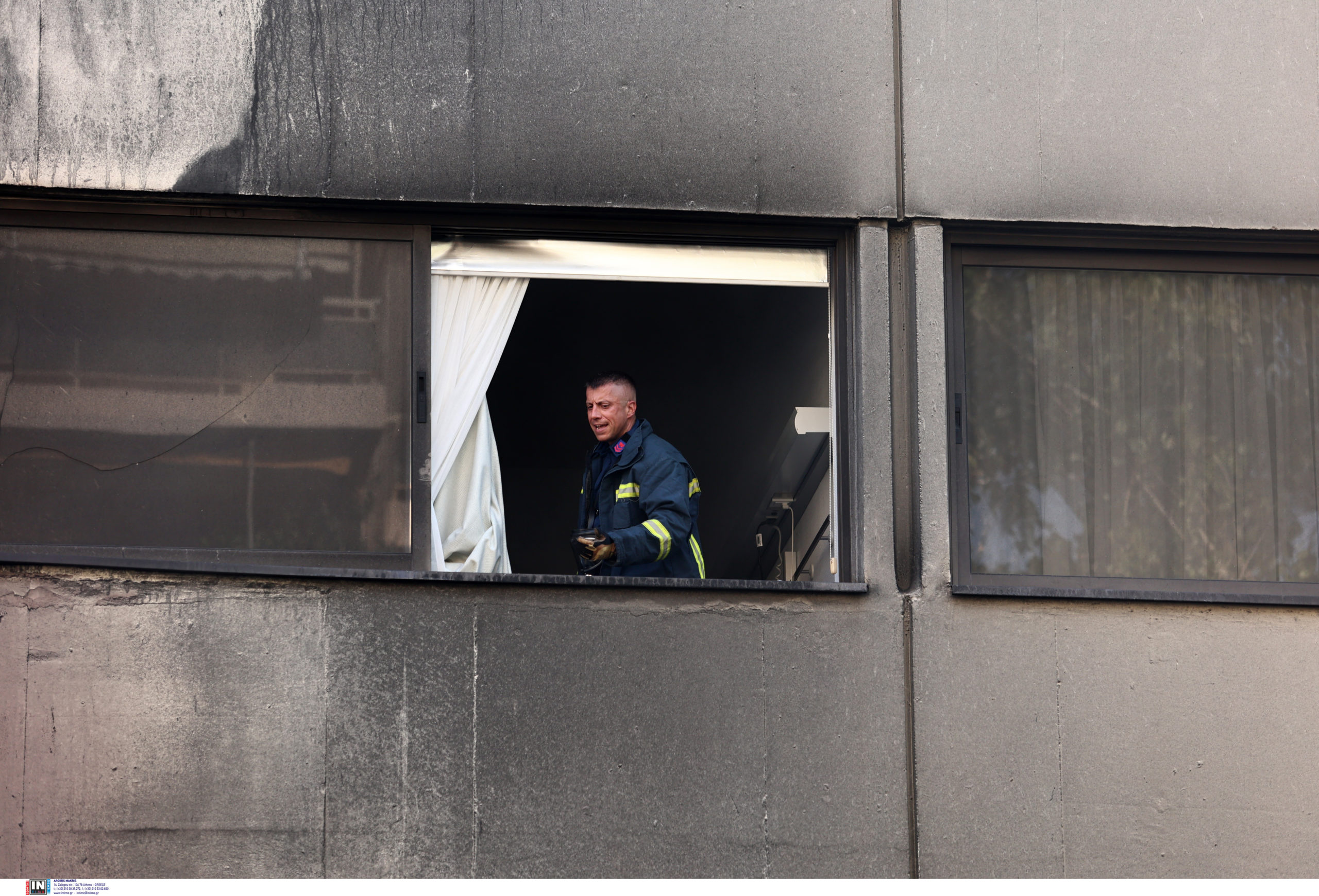 φωτιά, ιδιωτική κλινική, Μεσογείων, νοσοκομείο