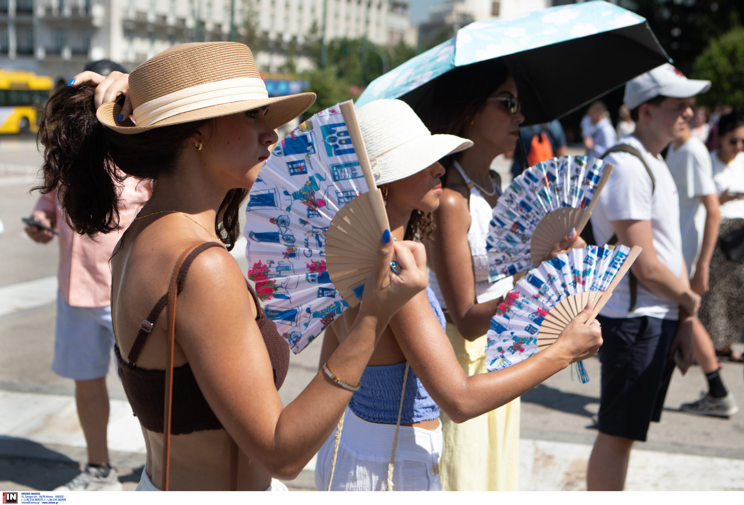 καύσωνας, Αθήνα, κέντρο 