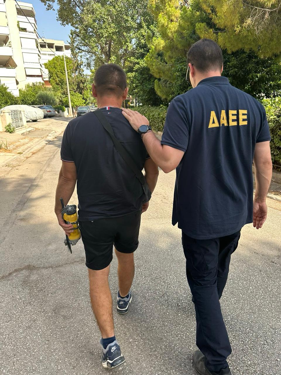 Κερατέα, Σύλληψη, ΔΑΕΕ