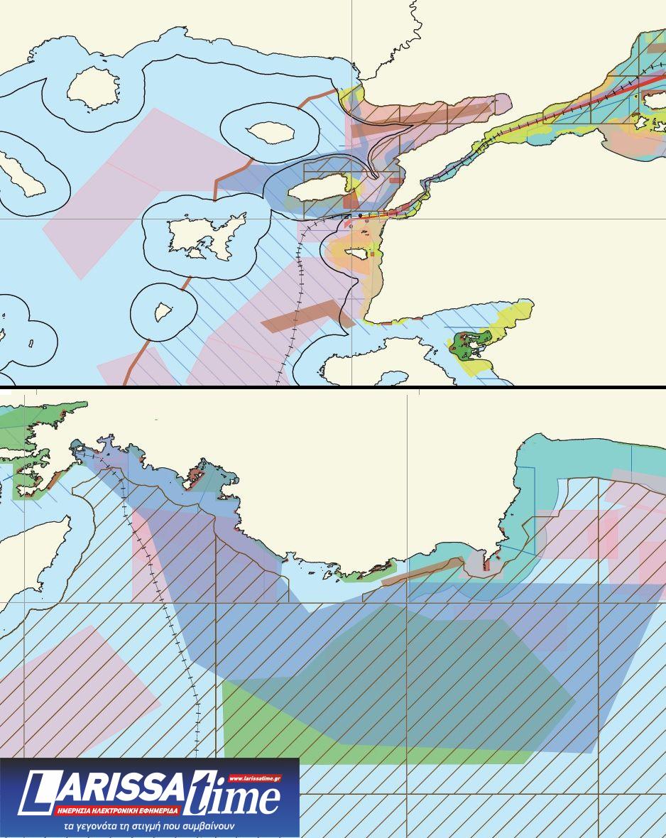 Θαλάσσια πάρκα σε Αιγαίο και Ανατολική Μεσόγειο ανακοίνωσε η Τουρκία – Αποκλείει το Καστελλόριζο (χάρτες)-2