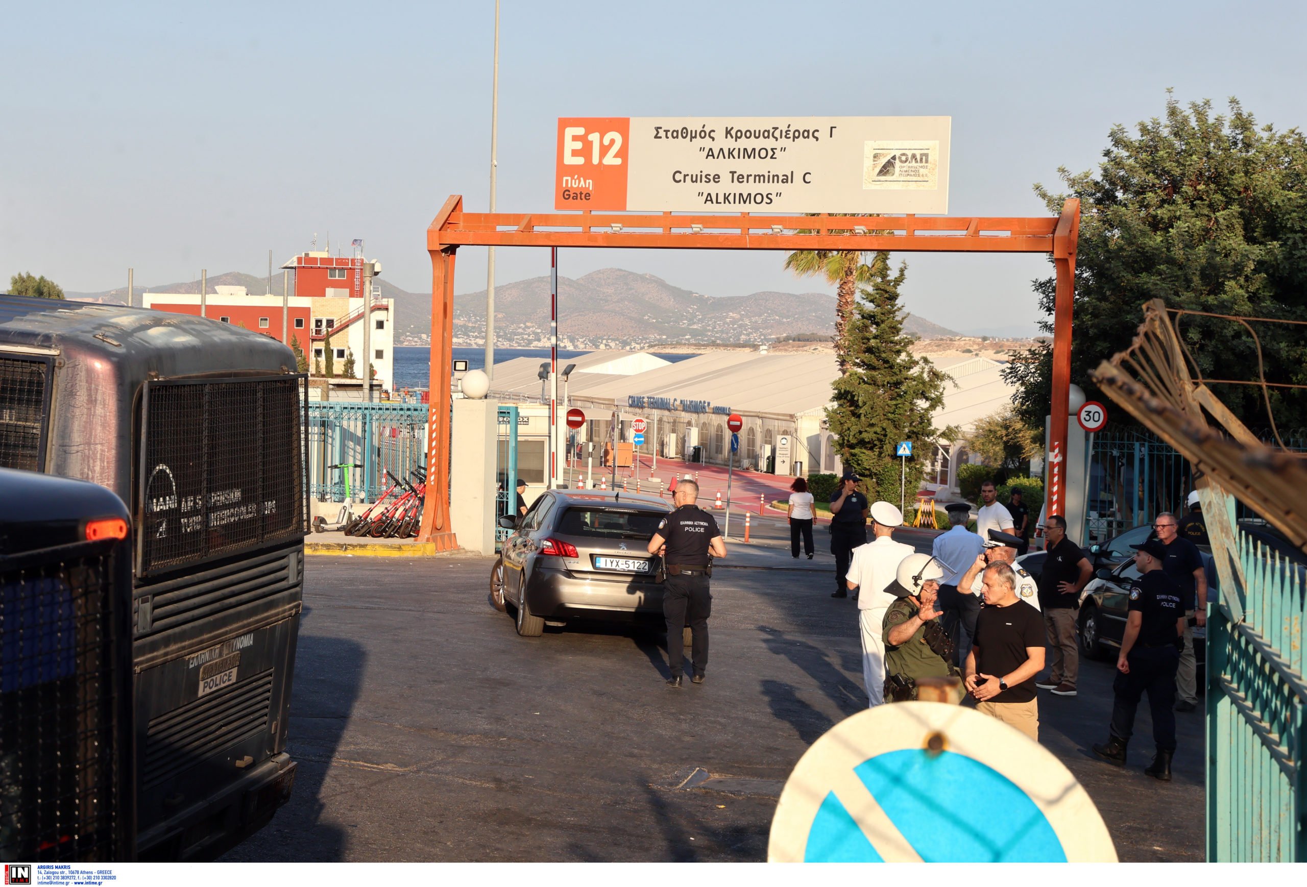 Συγκέντρωση λιμάνι Πειραιά