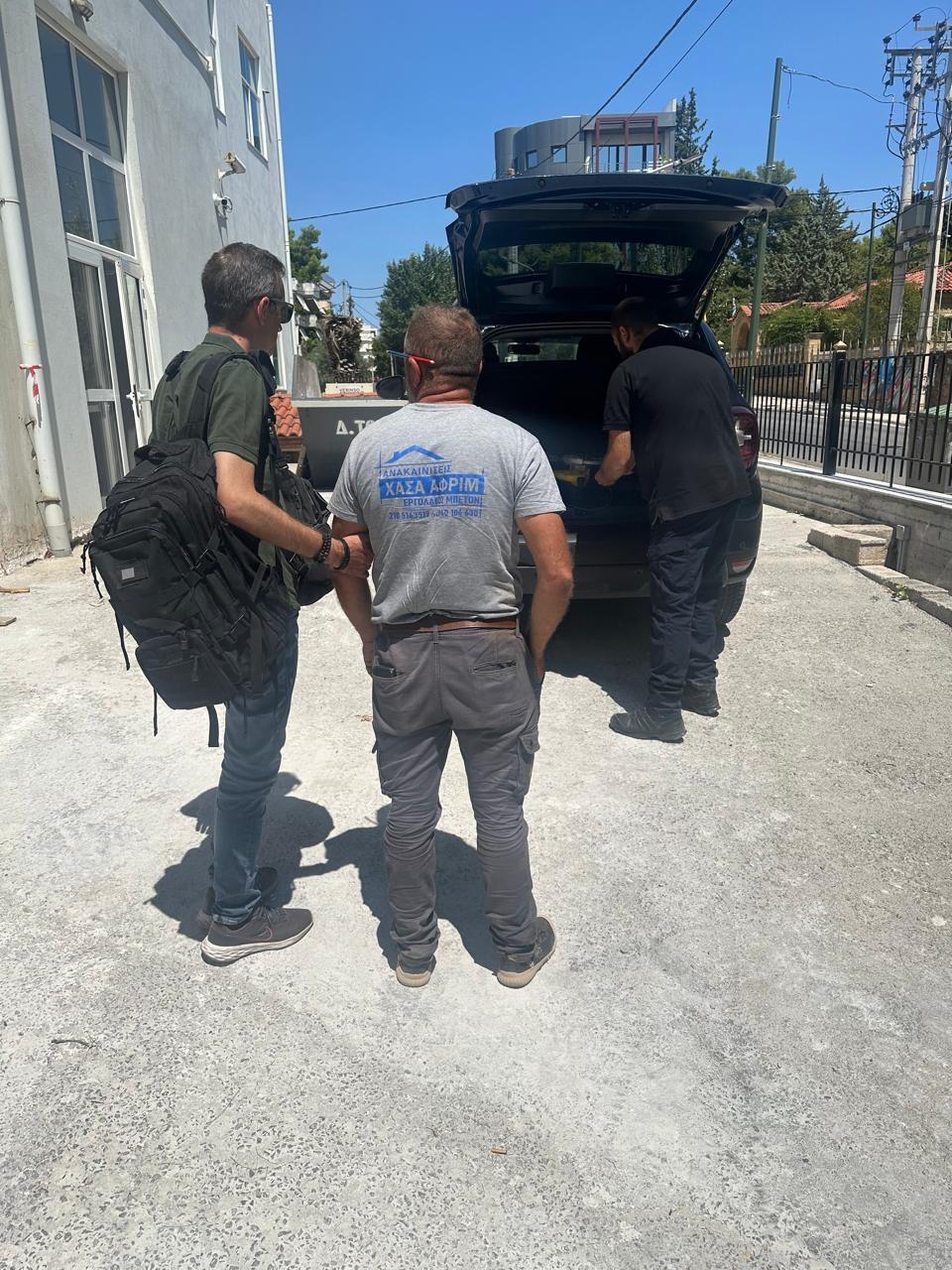 φωτιά, Πεντέλη, σύλληψη 