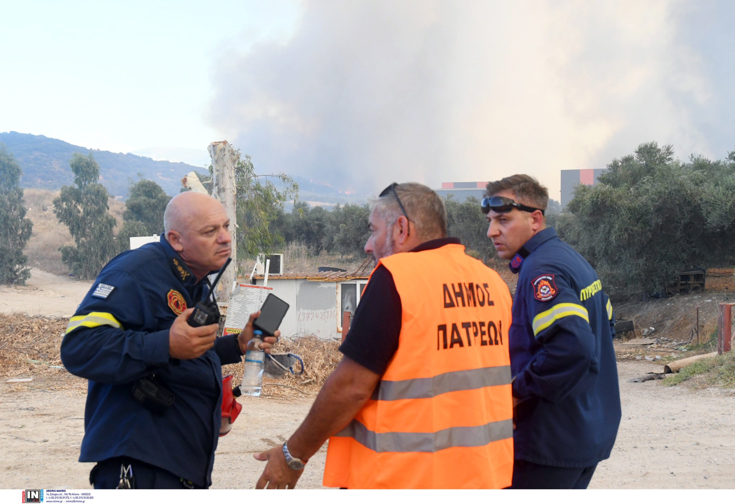 φωτιά στην Πάτρα, Αχαΐα, ΒΙΠΕ