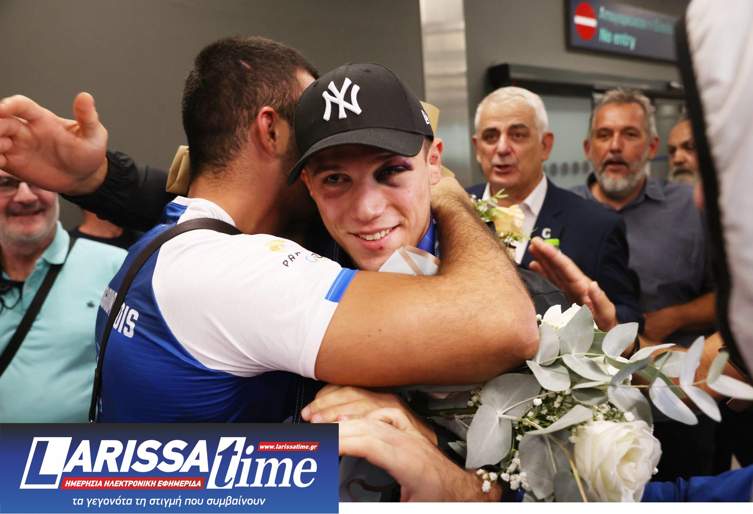 ΘΕΣΣΑΛΟΝΙΚΗ ΑΦΙΞΗ ΤΟΥ ΠΑΓΚΟΣΜΙΟΥ ΠΡΩΤΑΘΛΗΤΗ ΠΑΛΗΣ ΓΙΩΡΓΟΥ ΚΟΥΓΙΟΥΜΤΣΙΔΗ