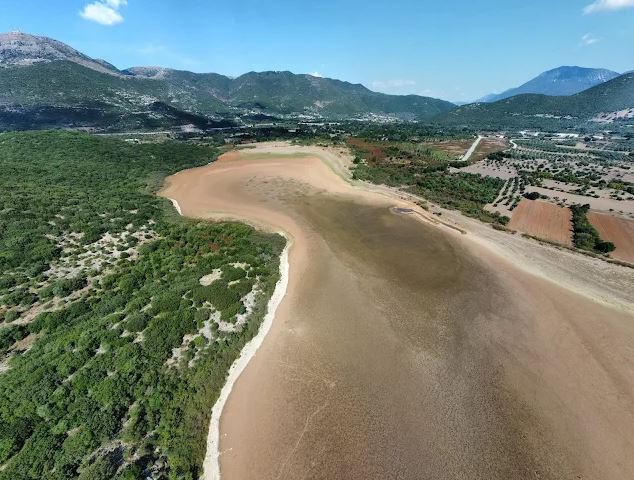 «Εξαφανίστηκε» φέτος η λίμνη Προντάνη στη Θεσπρωτία