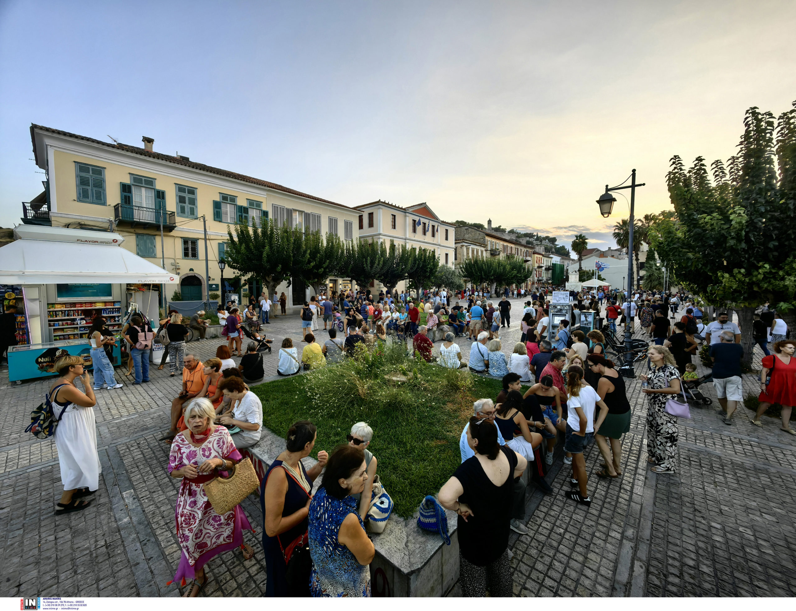 Τέμπη, συγκέντρωση, Ναύπλιο
