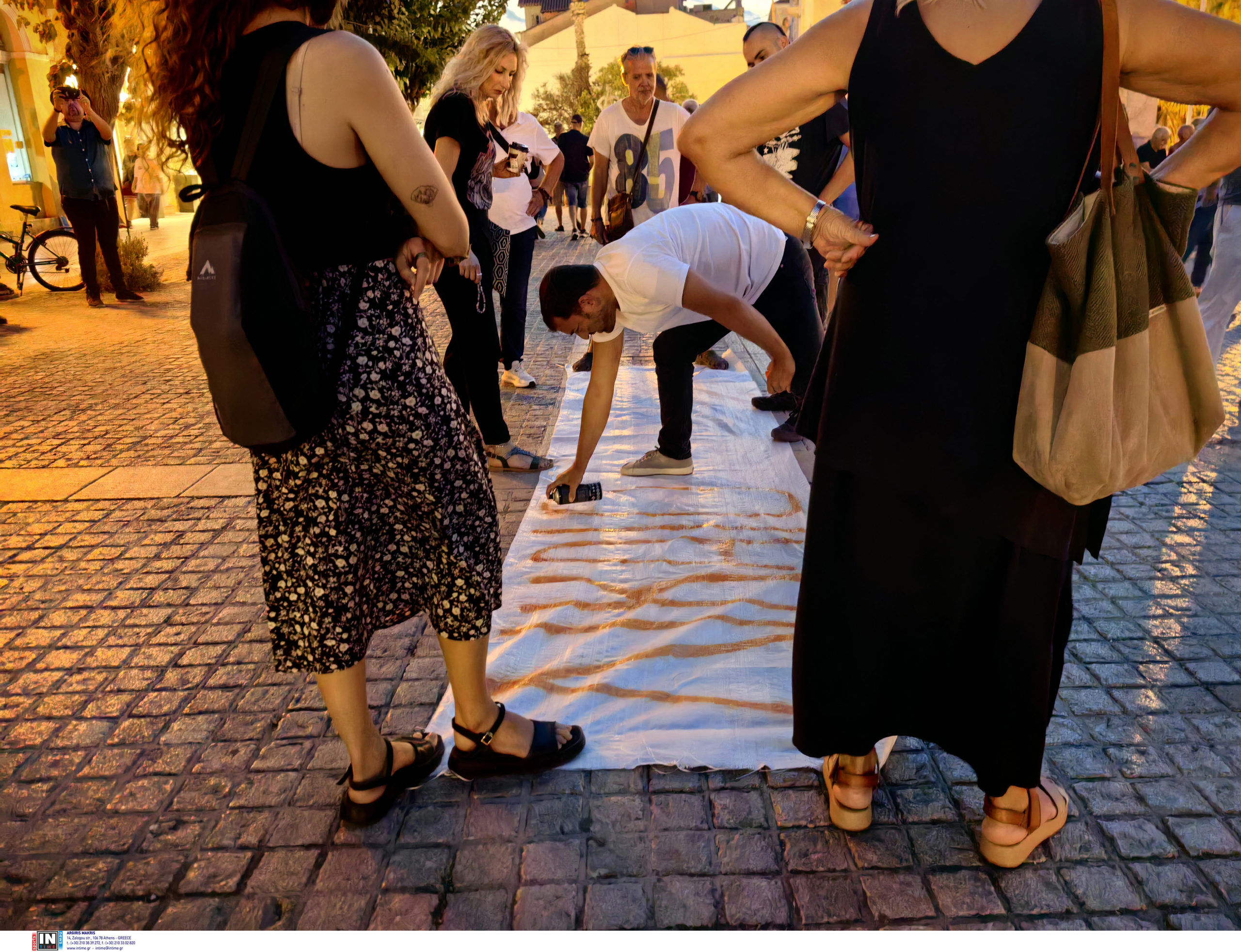 Τέμπη, συγκέντρωση, Ναύπλιο