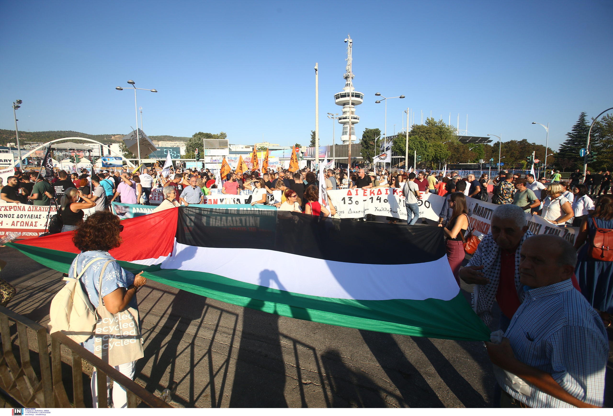 Θεσσαλονίκη, ΔΕΘ, συγκεντρώσεις