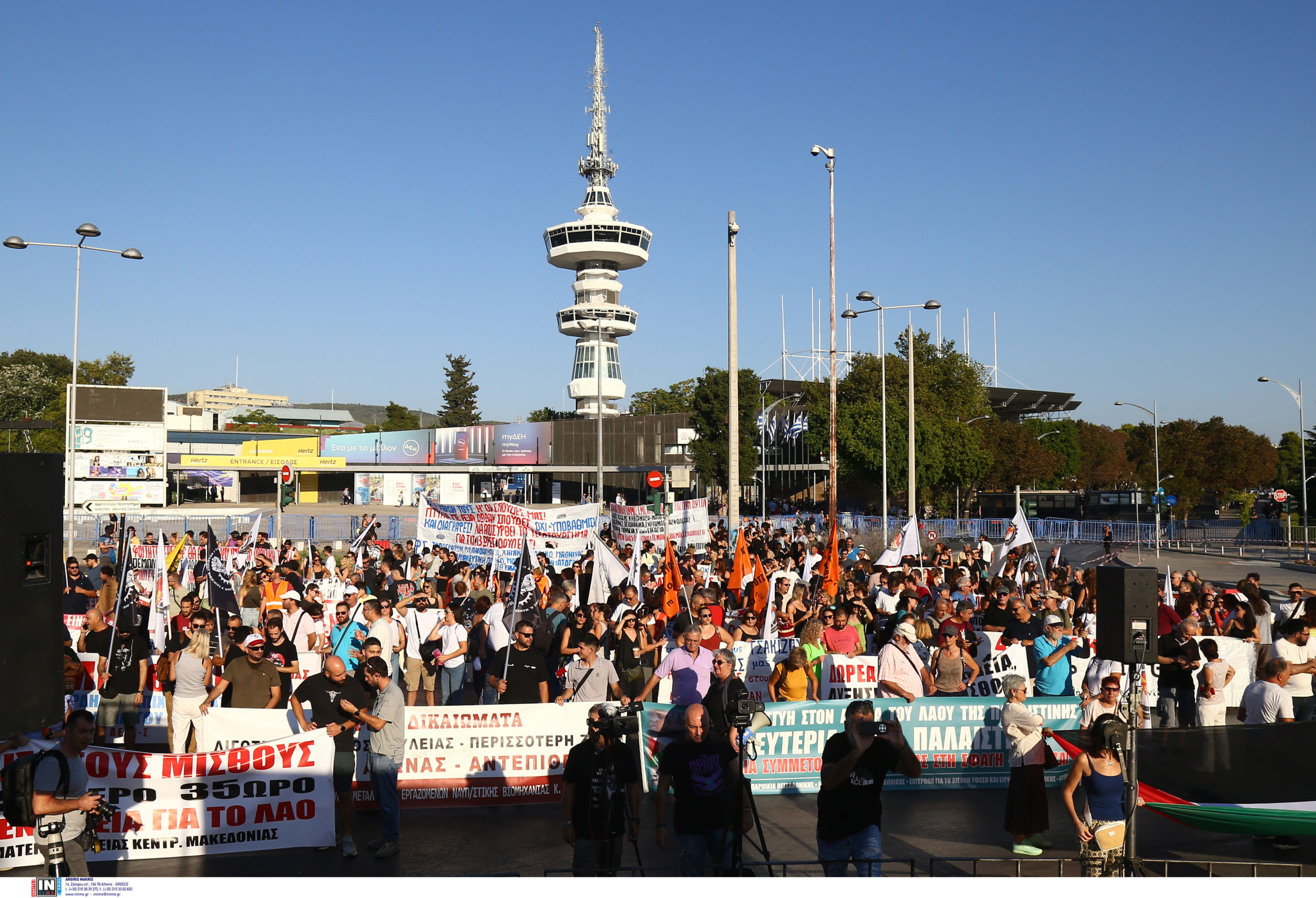 Θεσσαλονίκη, ΔΕΘ, συγκεντρώσεις