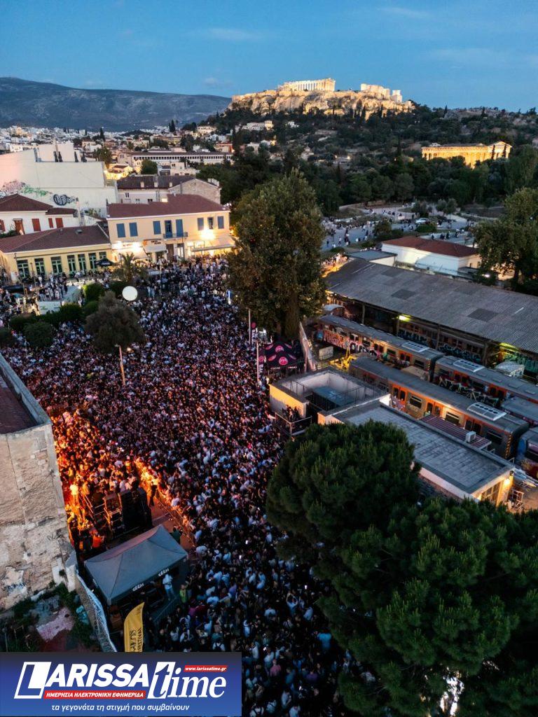 Μια βραδιά ηλεκτρονικής μουσικής στην Αθήνα