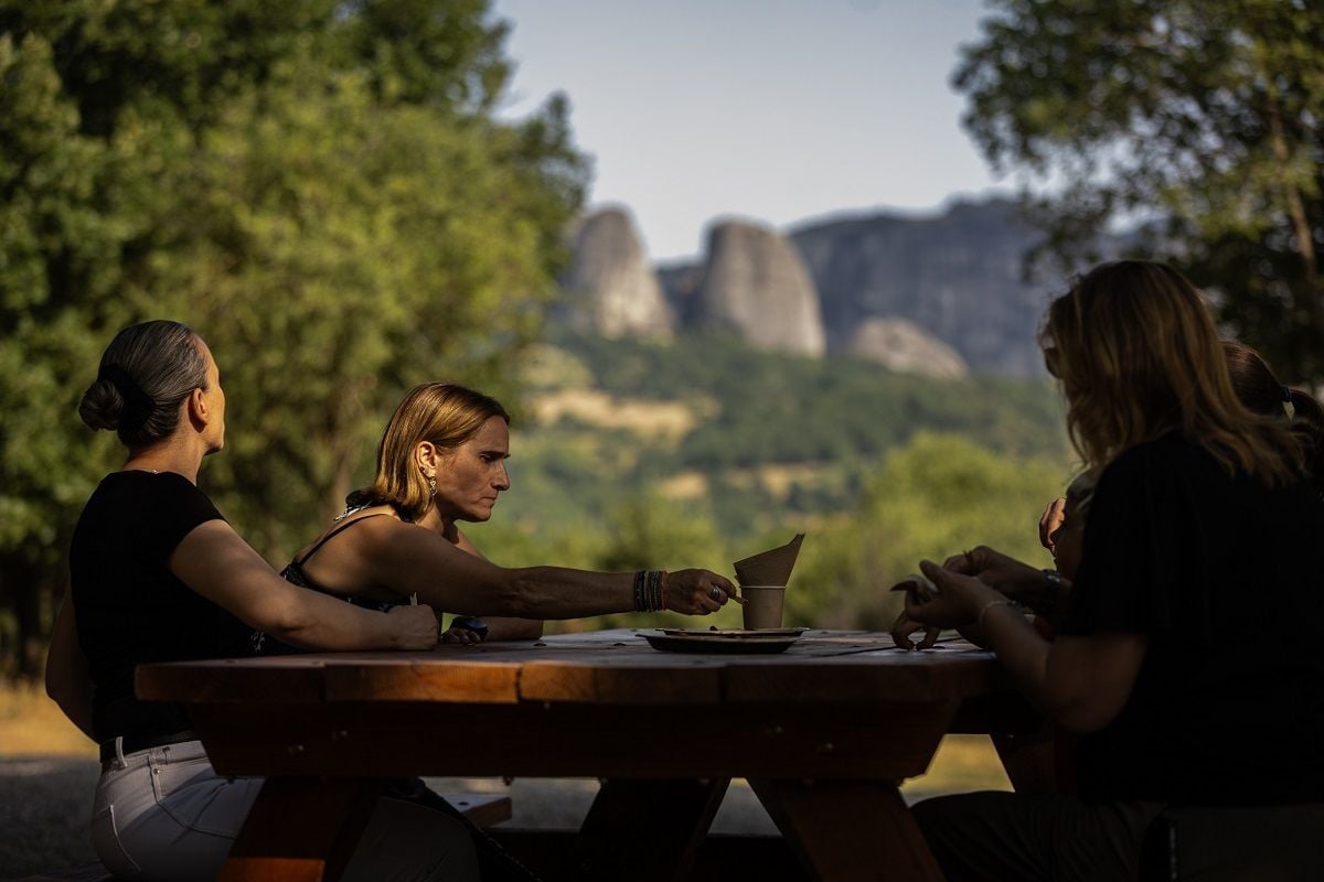 Κυνήγι τρούφας με άλογα στα Μετέωρα
