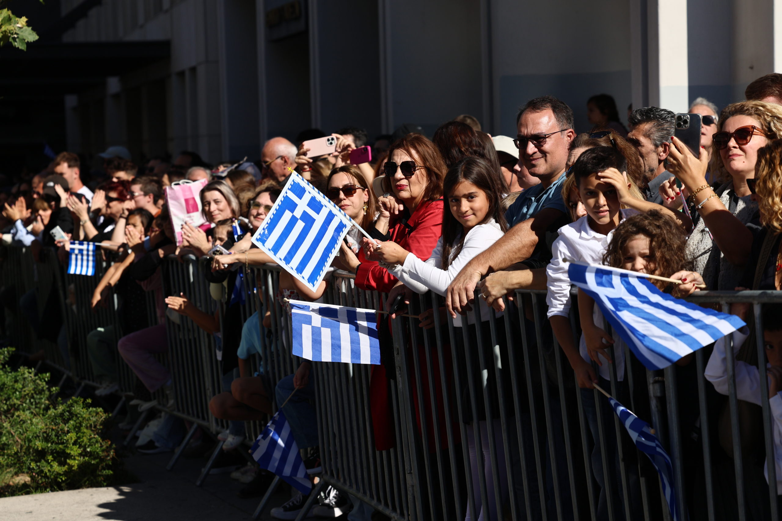 μαθητική παρέλαση στην Αθήνα