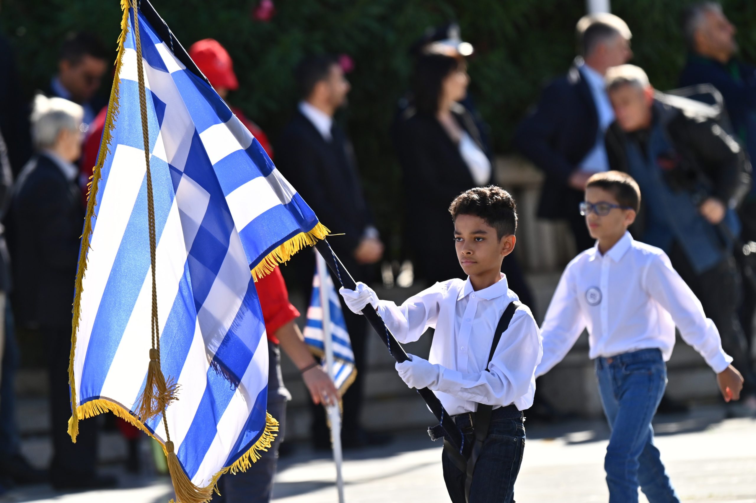 μαθητική παρέλαση στην Αθήνα
