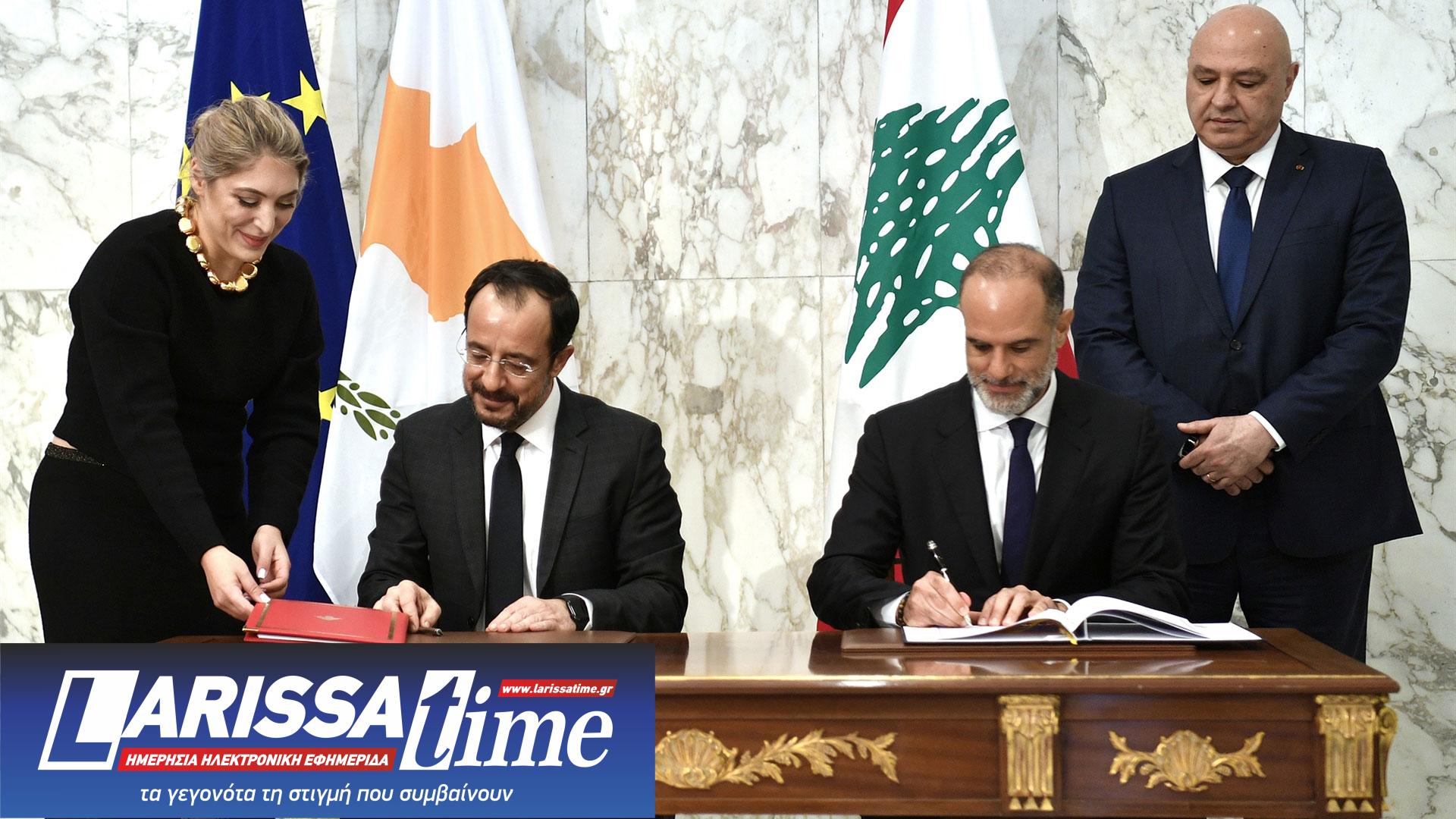 ΑΟΖ: Οπλο για Λευκωσία η συμφωνία με Λίβανο-1