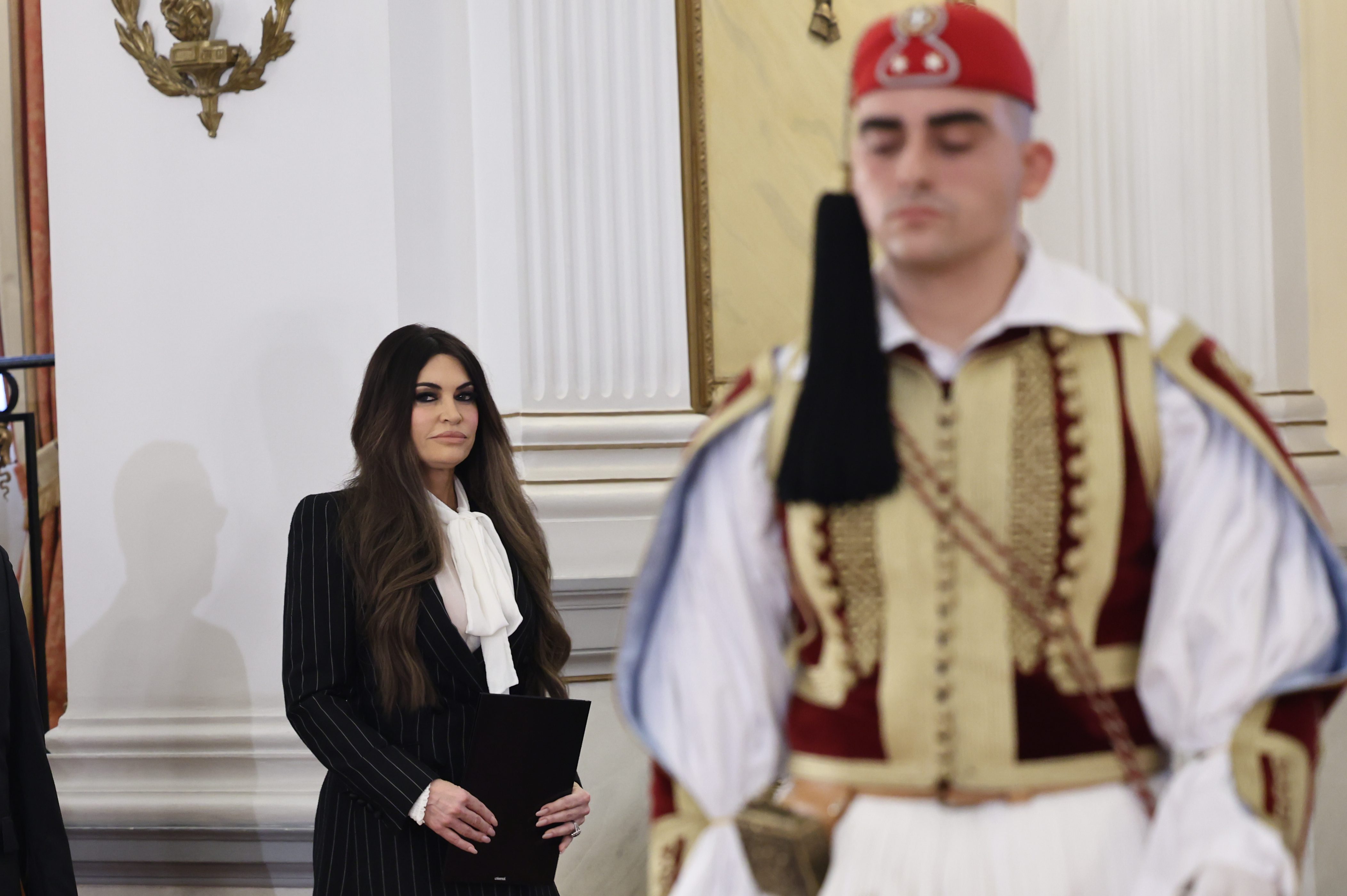 Στο Προεδρικό Μέγαρο η Κίμπερλι Γκίλφοϊλ για τα διαπιστευτήριά της στον ΠτΔ-3