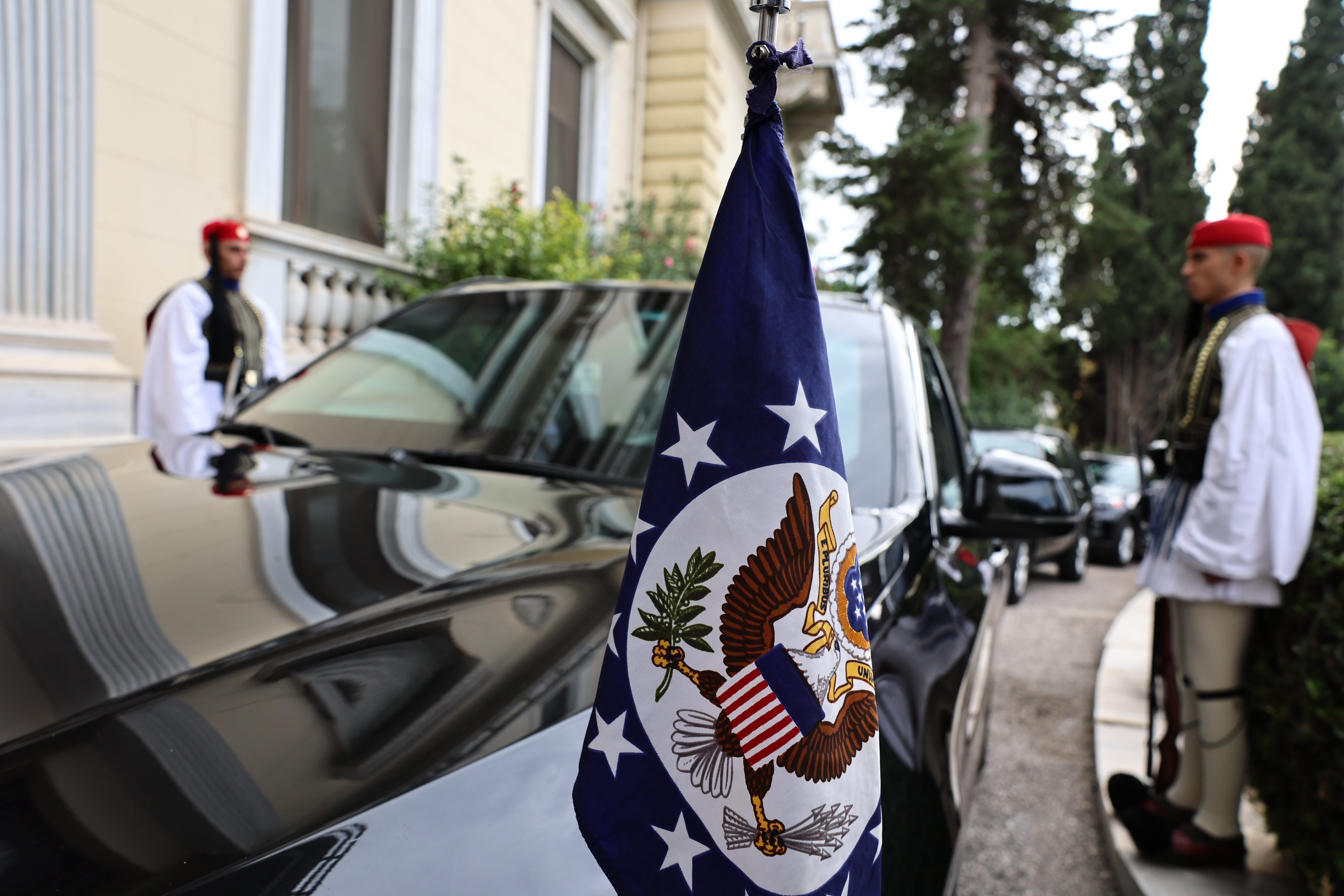 Στο Προεδρικό Μέγαρο η Κίμπερλι Γκίλφοϊλ για τα διαπιστευτήριά της στον ΠτΔ-4