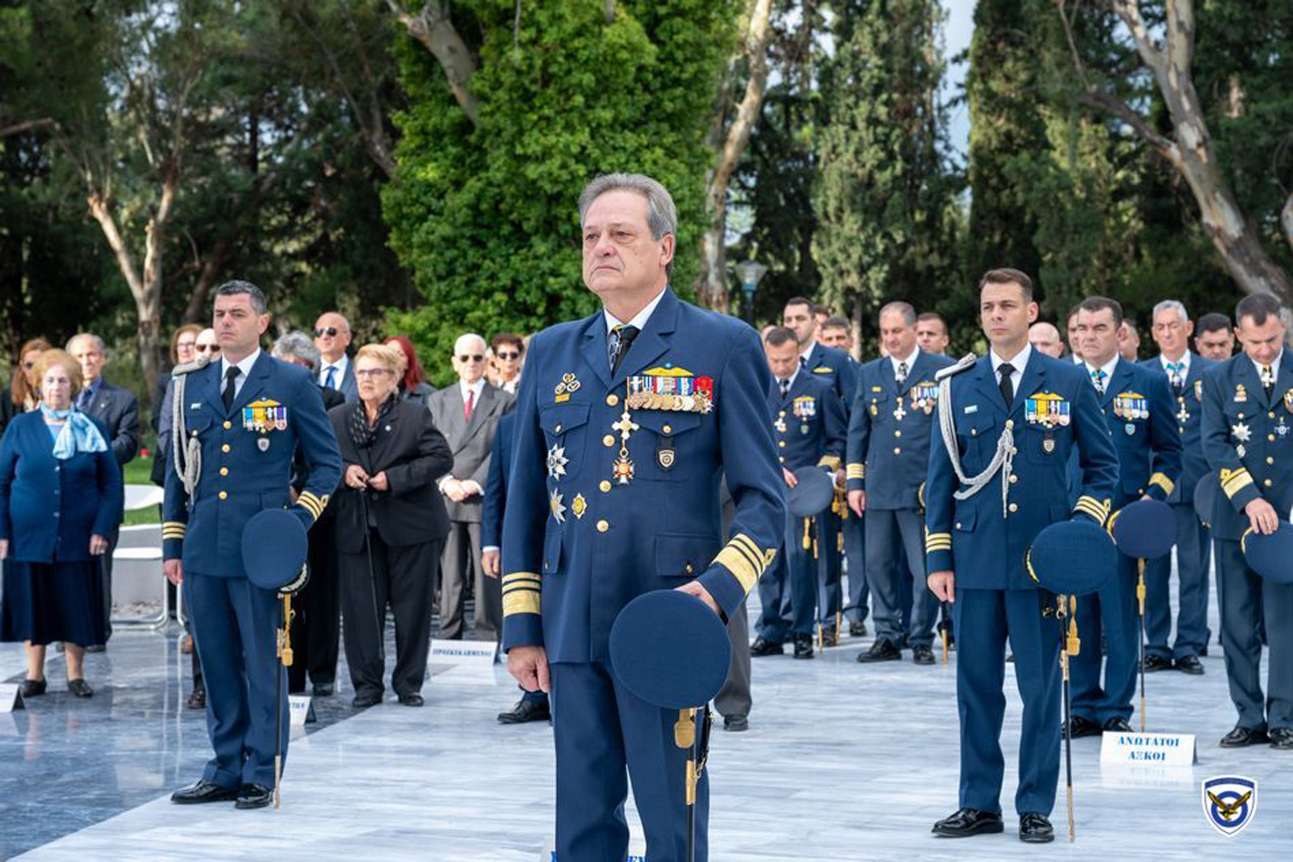Επιμνημόσυνη δέηση στο μνημείο Πεσόντων Αεροπόρων στην αεροπορική βάση Δεκέλειας