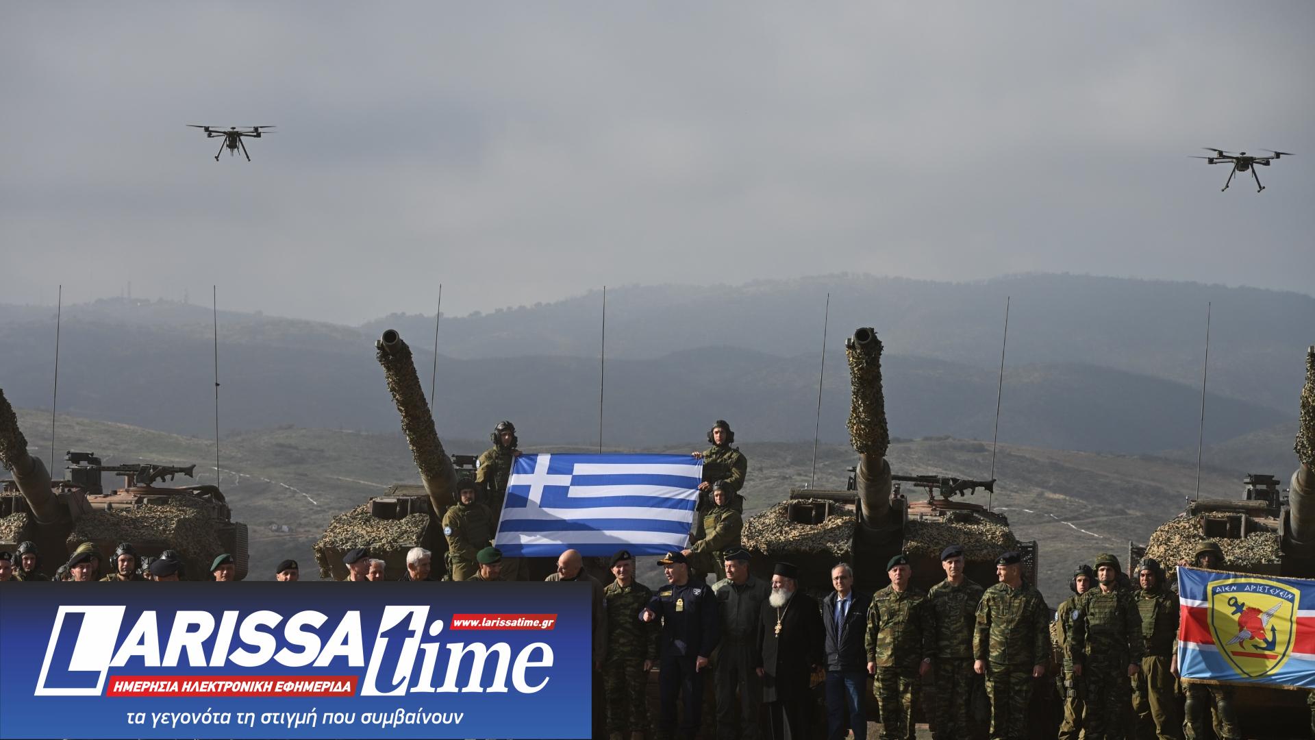 «Αίσιος Οιωνός – 25»: Εντυπωσιακές εικόνες από την άσκηση με drones και anti-drone συστήματα-10