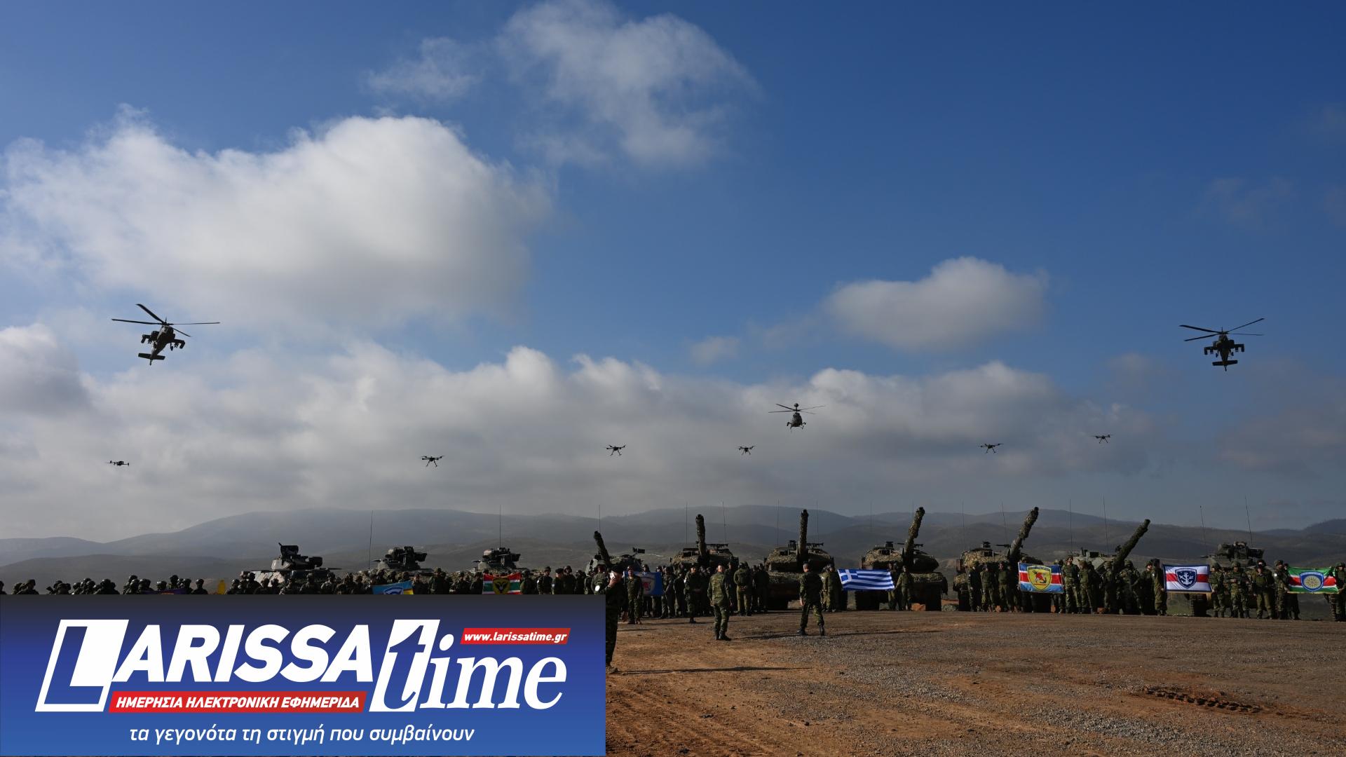 «Αίσιος Οιωνός – 25»: Εντυπωσιακές εικόνες από την άσκηση με drones και anti-drone συστήματα-12