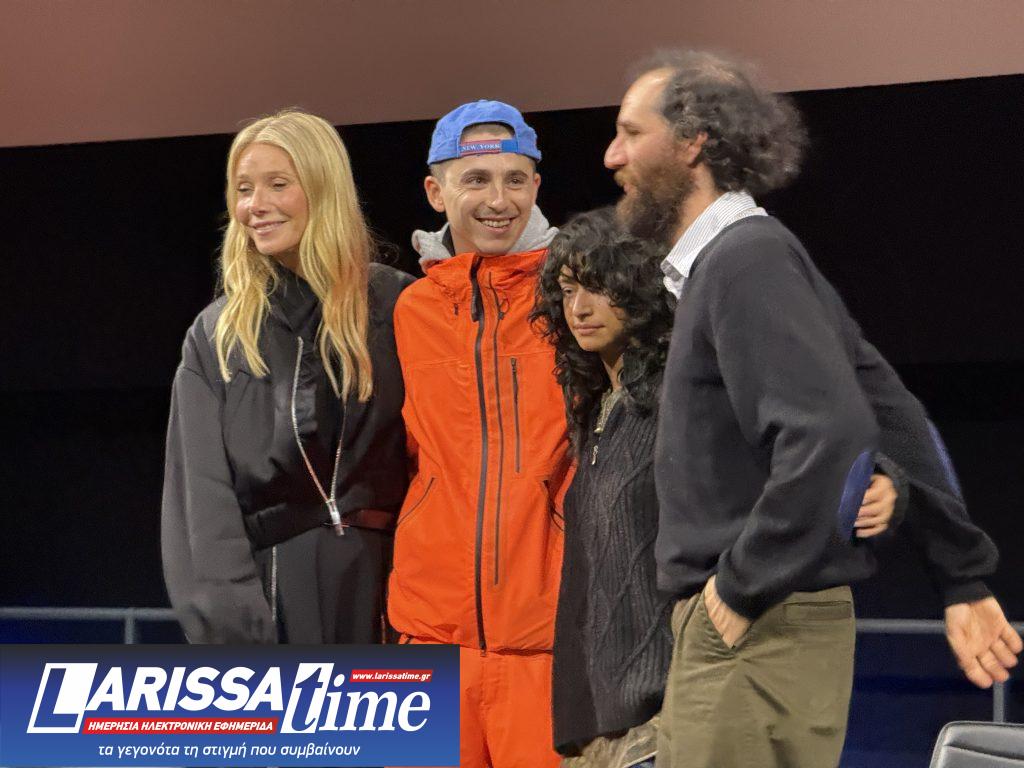 Προβολή του “Marty Supreme” στο LA – Ο Τιμοτέ Σαλαμέ και οι δημιουργοί σε συνάντηση με το κοινό