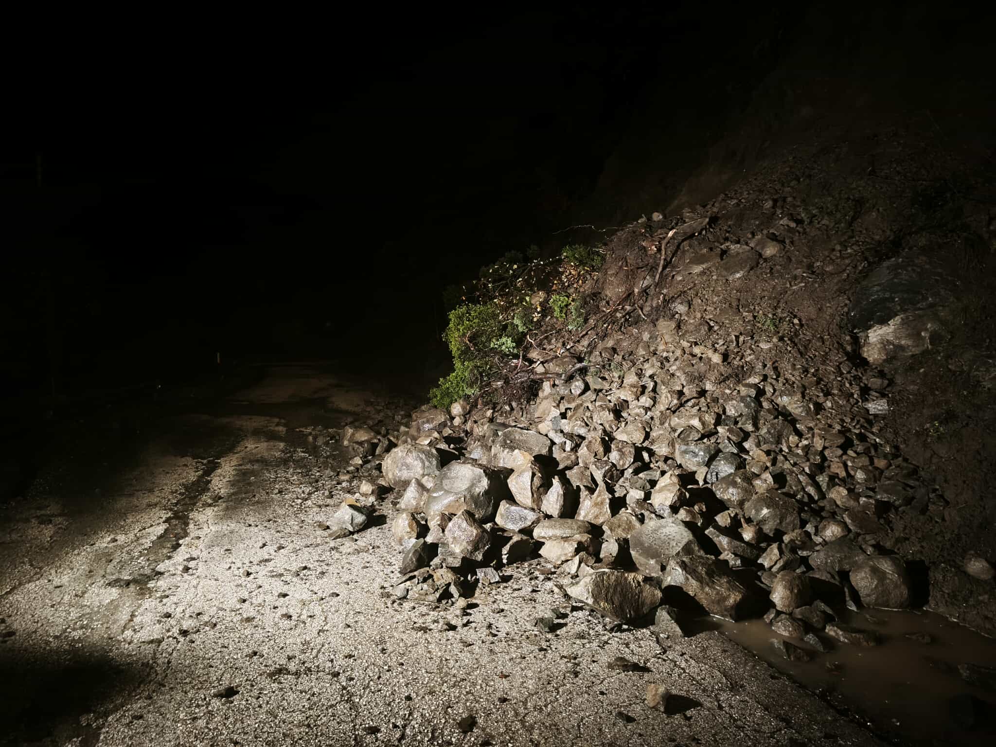 Ήπειρο, κατολίσθηση 