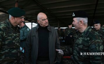 Ν. Δένδιας για Ενοπλες Δυνάμεις: «Ενισχύουν τη θέση μας στο διεθνές περιβάλλον»