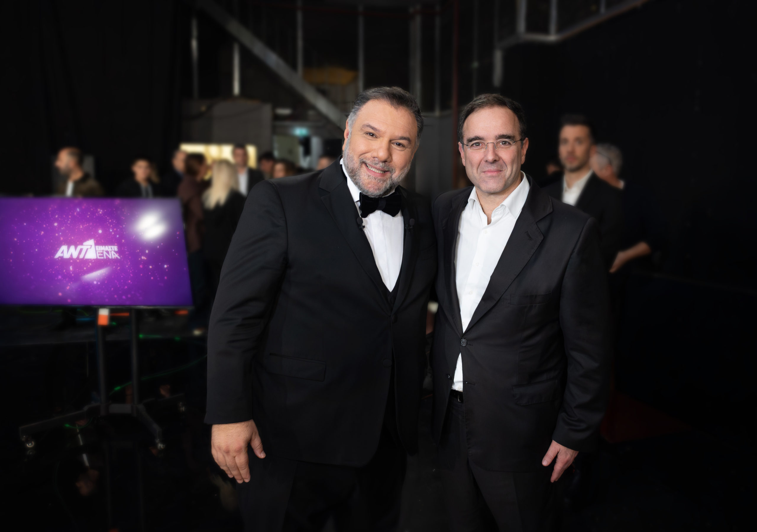 Θοδωρής Κυριακού, Πρόεδρος Ομίλου Antenna, και Γρηγόρης Αρναούτογλου