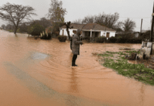 Πλημμύρισαν σπίτια στο Ανωχώρι Φαρσάλων